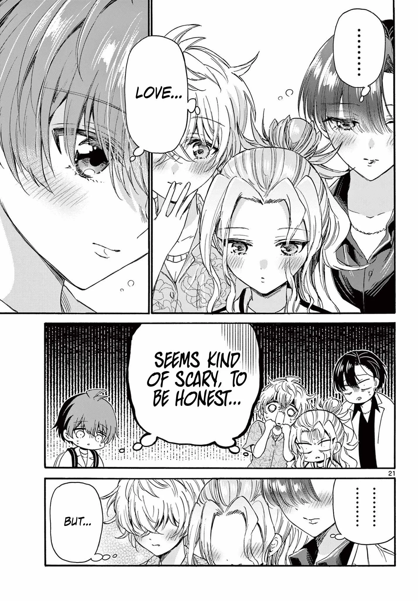 Mikadono Sanshimai wa Angai, Choroi Chapter 87 page 20