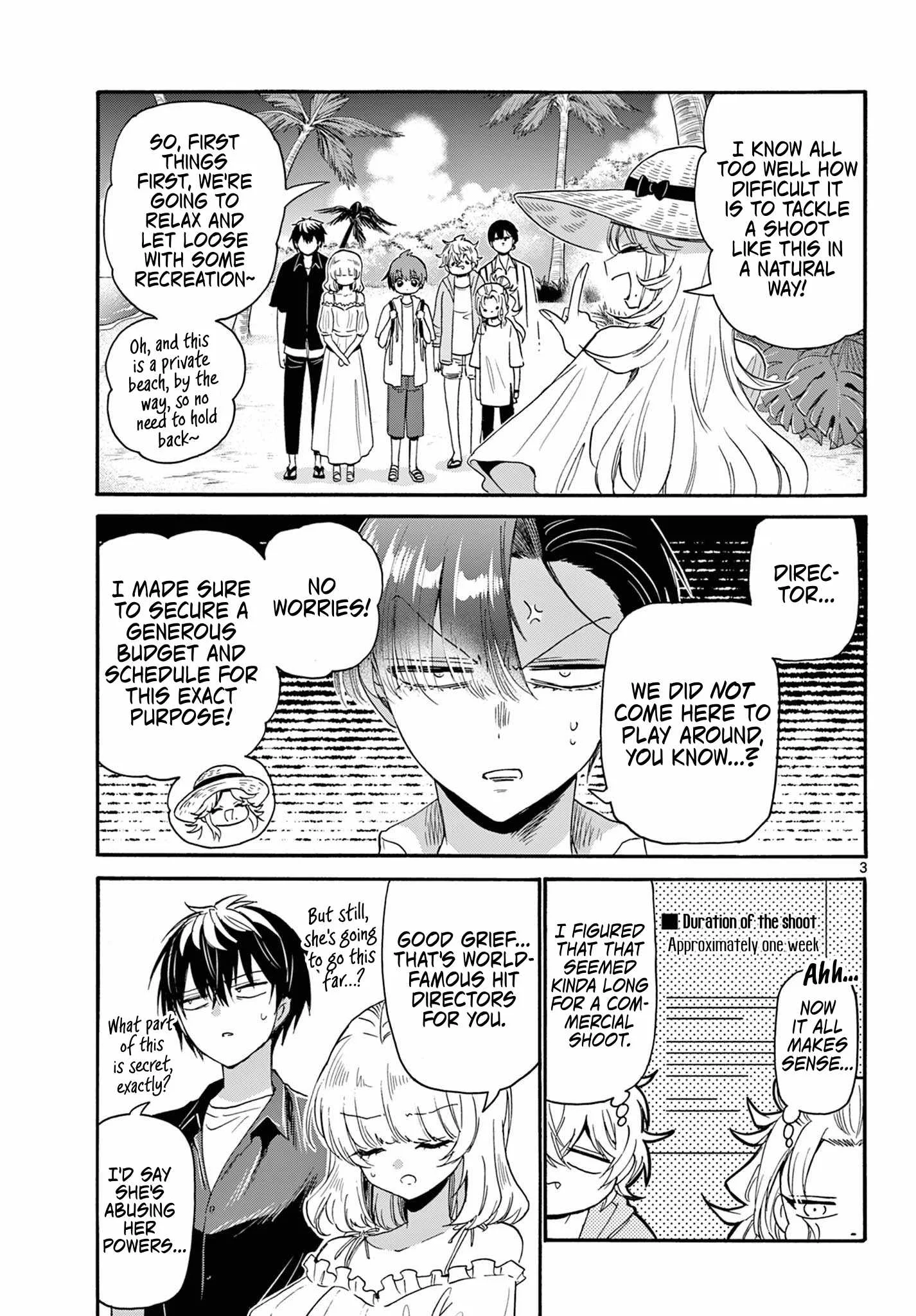 Mikadono Sanshimai wa Angai, Choroi Chapter 88 page 3