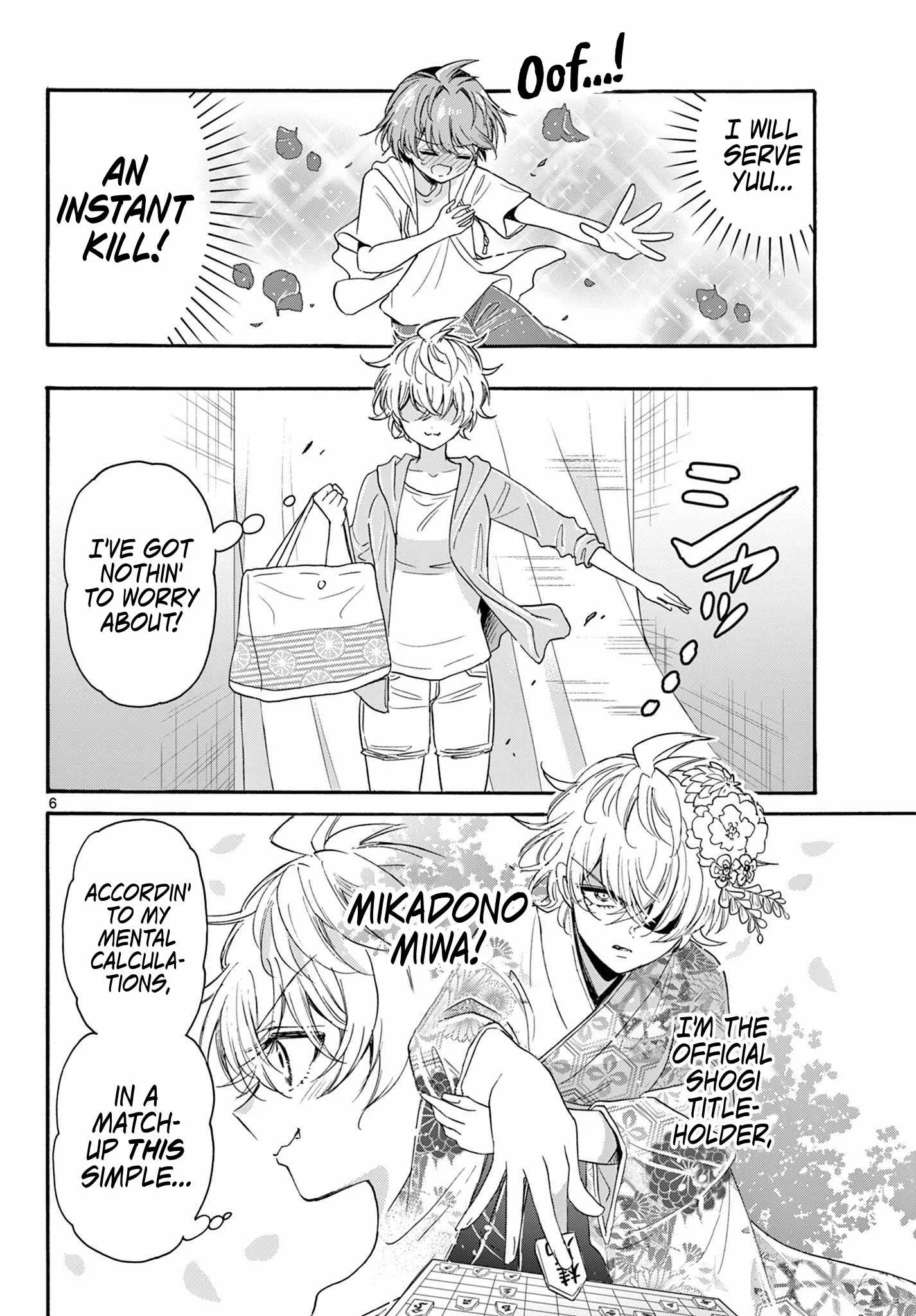 Mikadono Sanshimai wa Angai, Choroi Chapter 89 page 6