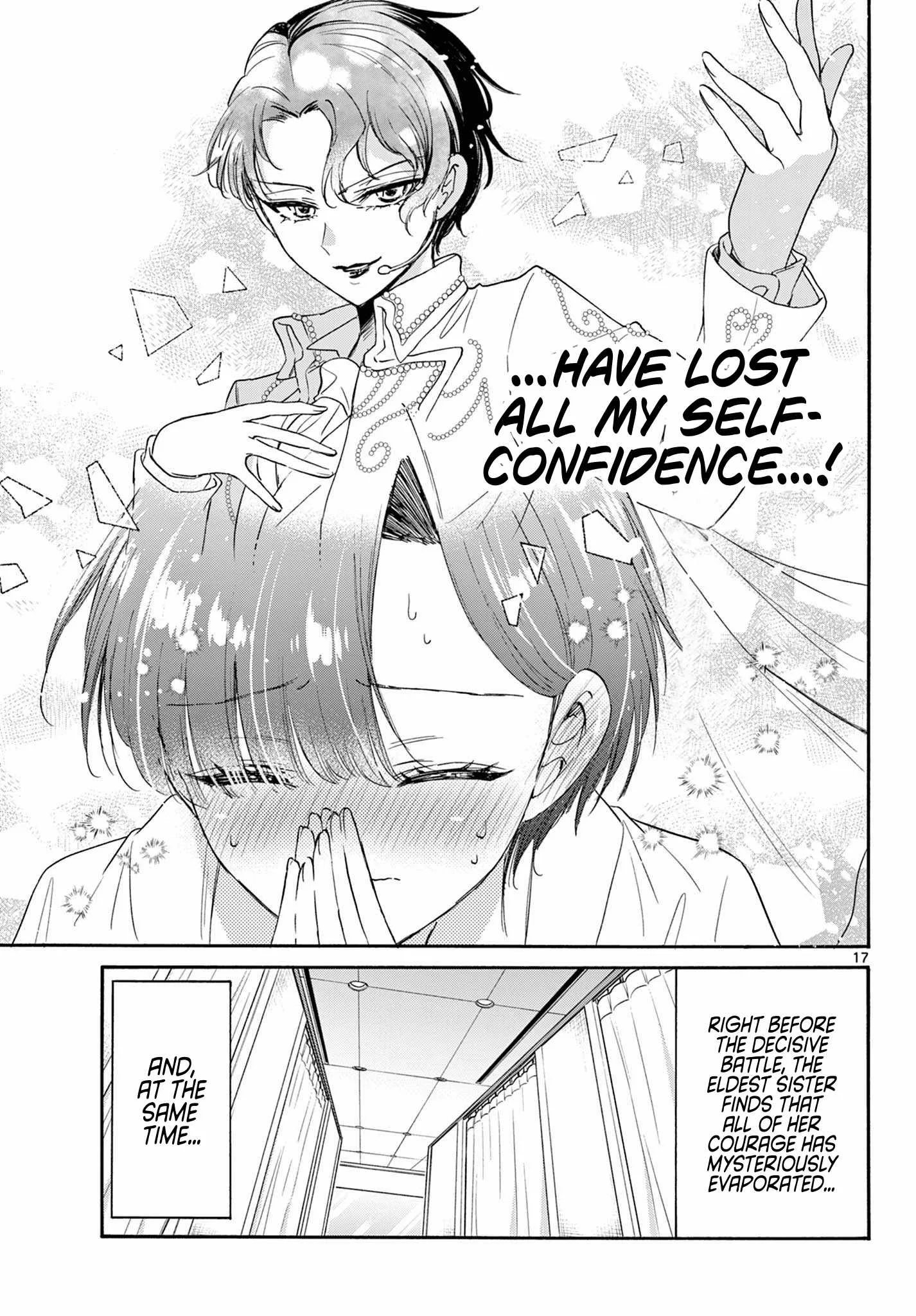Mikadono Sanshimai wa Angai, Choroi Chapter 89 page 17