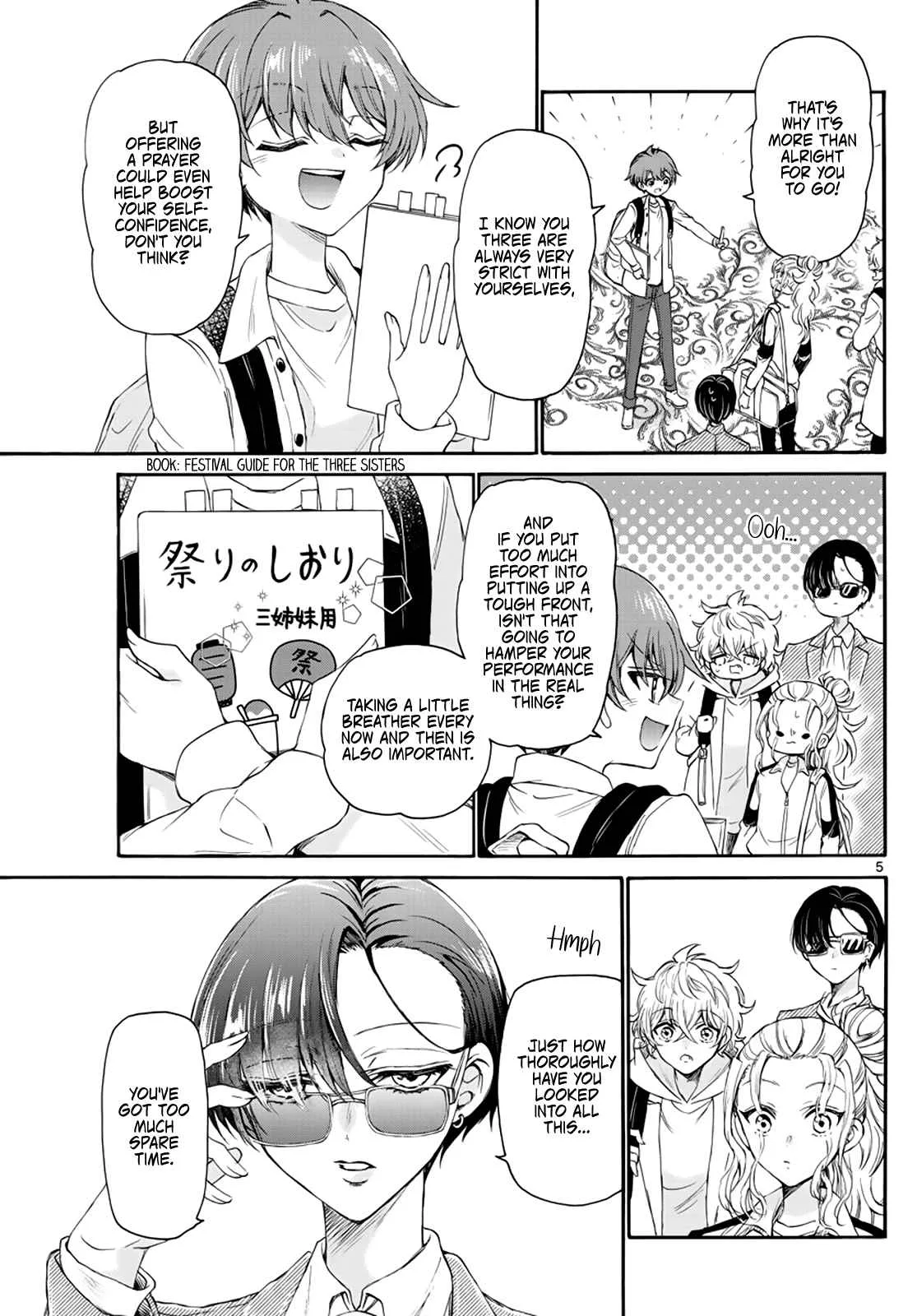 Mikadono Sanshimai wa Angai, Choroi Chapter 9 page 5