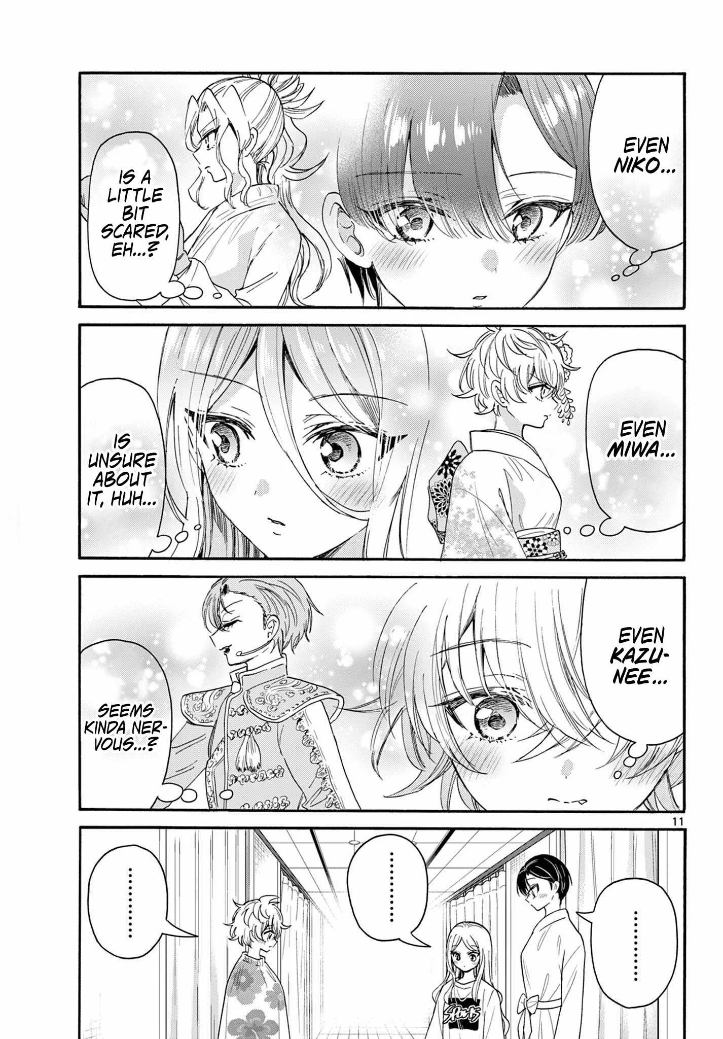 Mikadono Sanshimai wa Angai, Choroi Chapter 90 page 11