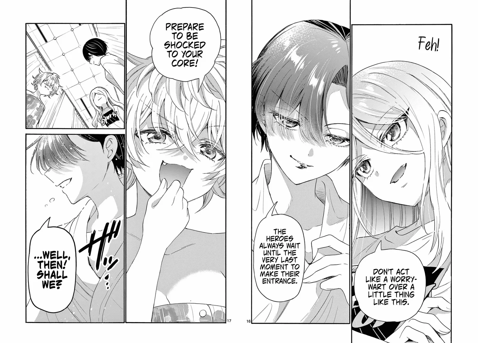 Mikadono Sanshimai wa Angai, Choroi Chapter 90 page 16