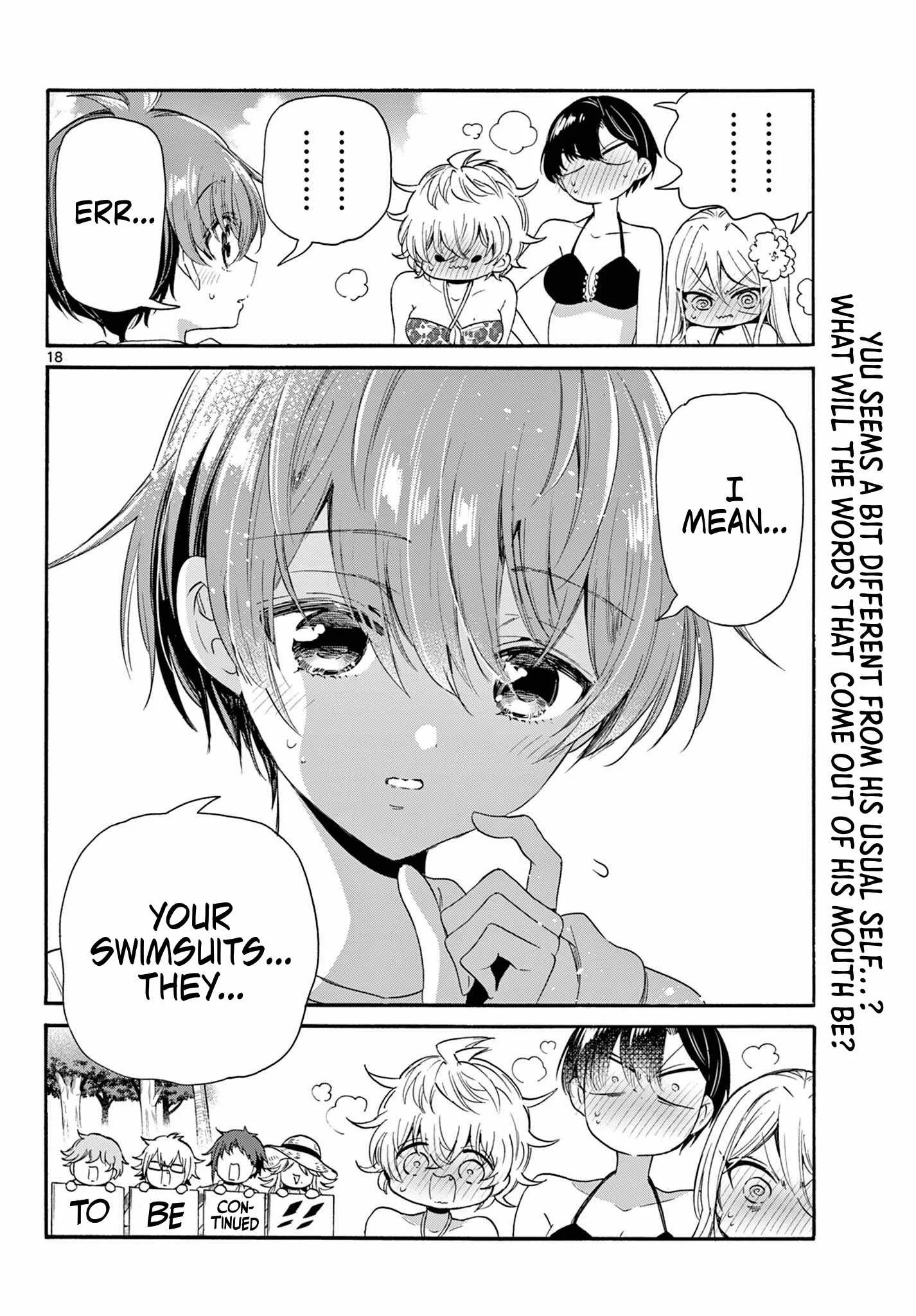 Mikadono Sanshimai wa Angai, Choroi Chapter 91 page 18