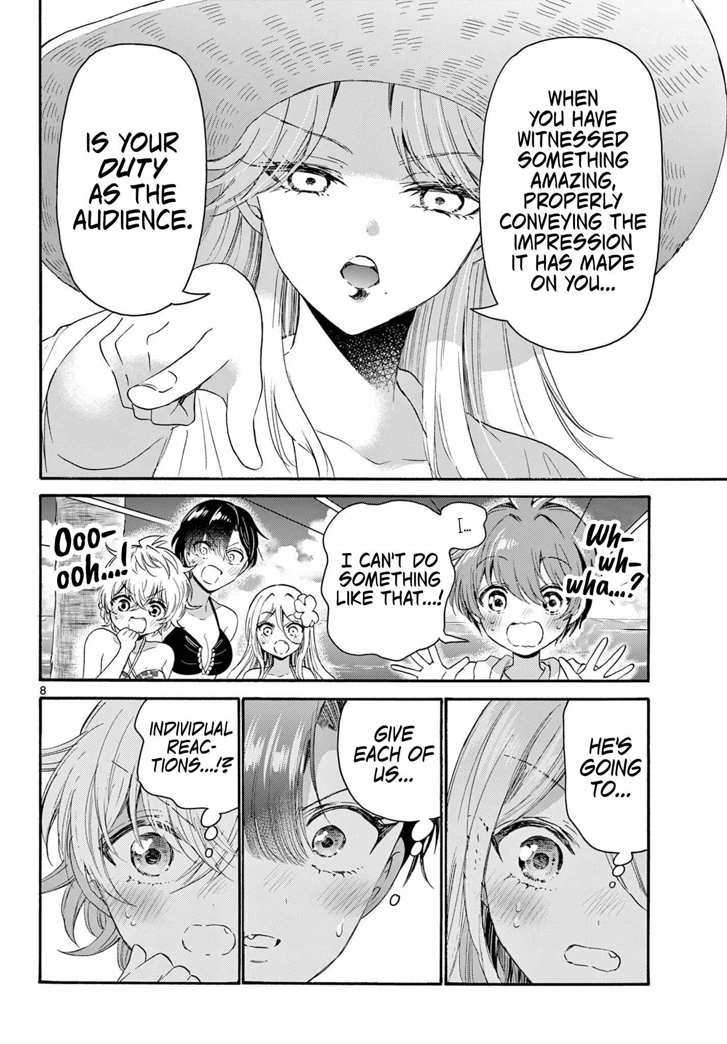 Mikadono Sanshimai wa Angai, Choroi Chapter 92 page 8