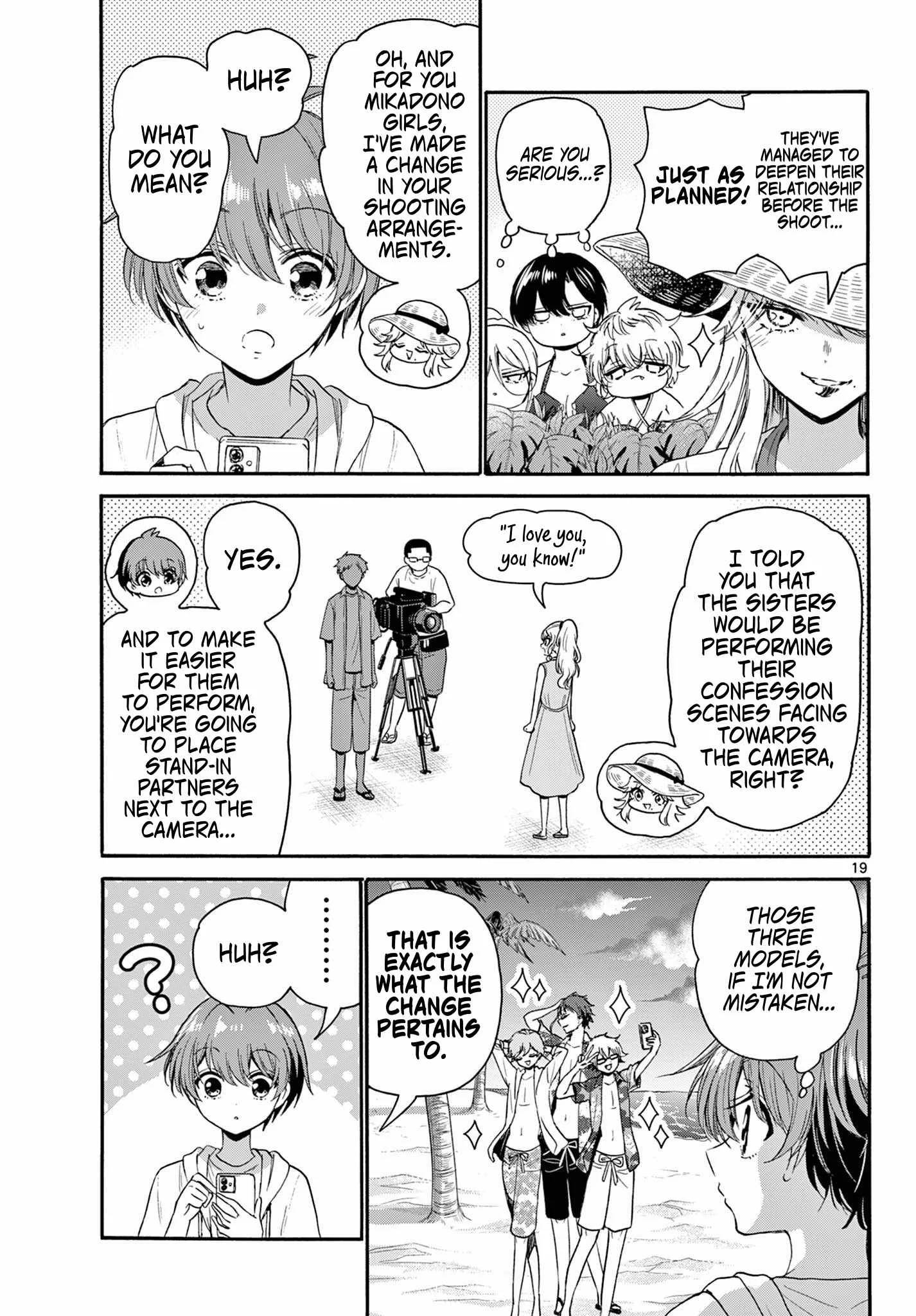 Mikadono Sanshimai wa Angai, Choroi Chapter 95 page 18