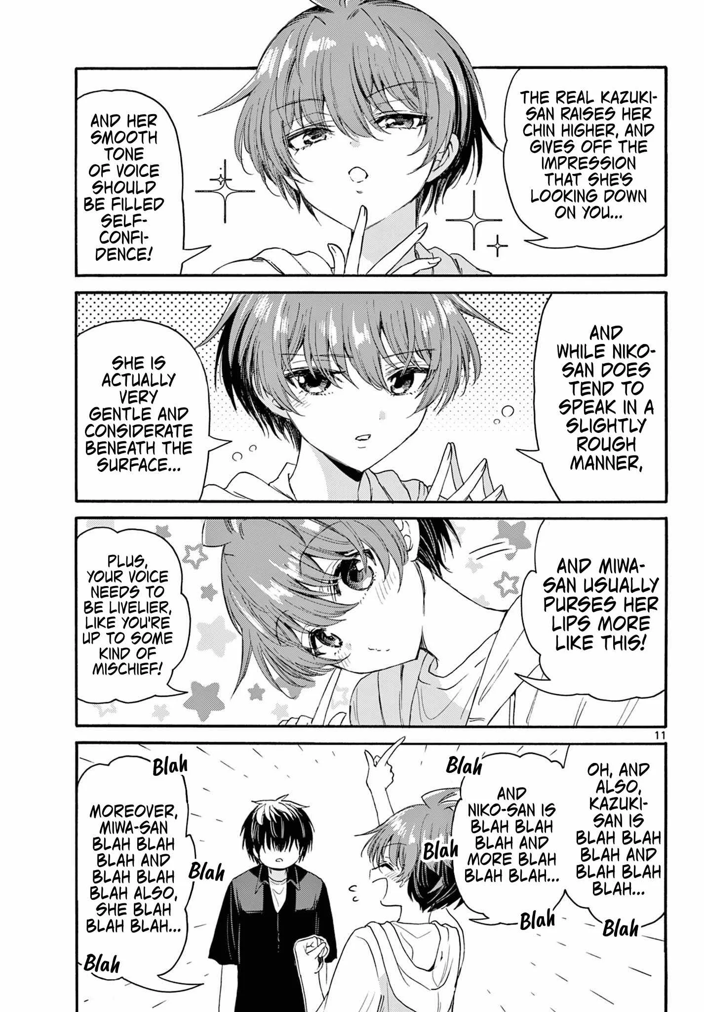 Mikadono Sanshimai wa Angai, Choroi Chapter 97 page 11