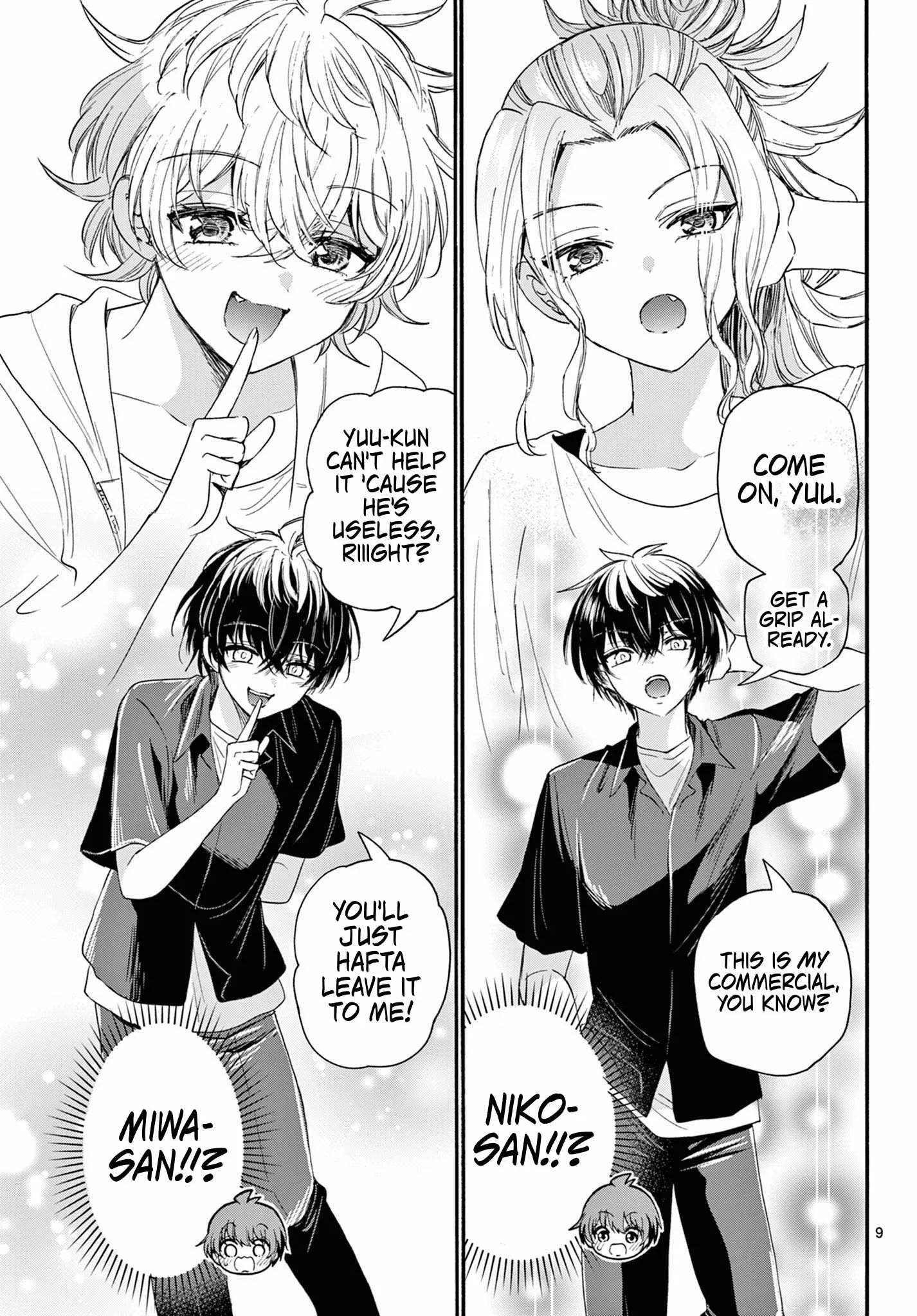 Mikadono Sanshimai wa Angai, Choroi Chapter 97 page 9
