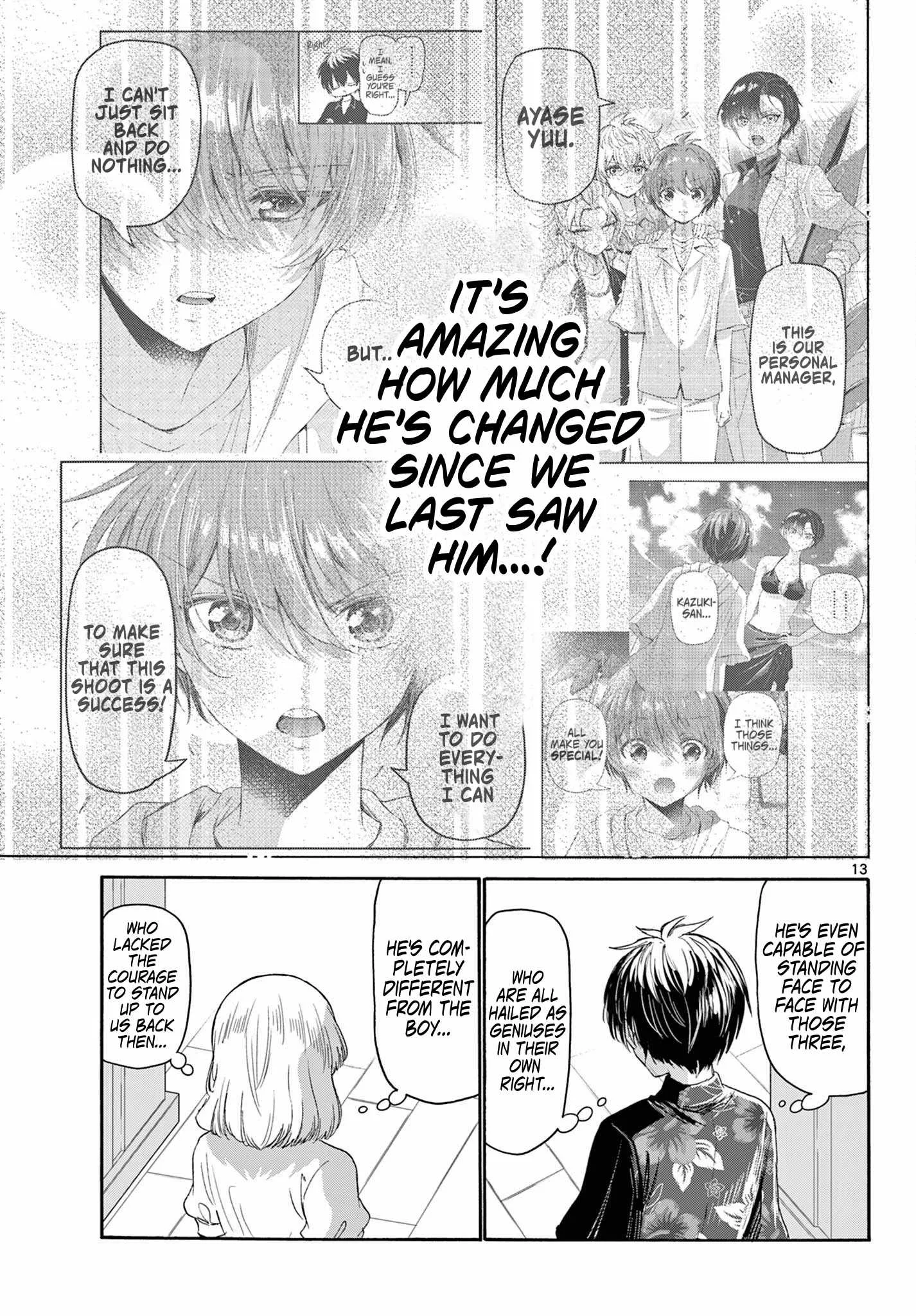 Mikadono Sanshimai wa Angai, Choroi Chapter 99 page 13