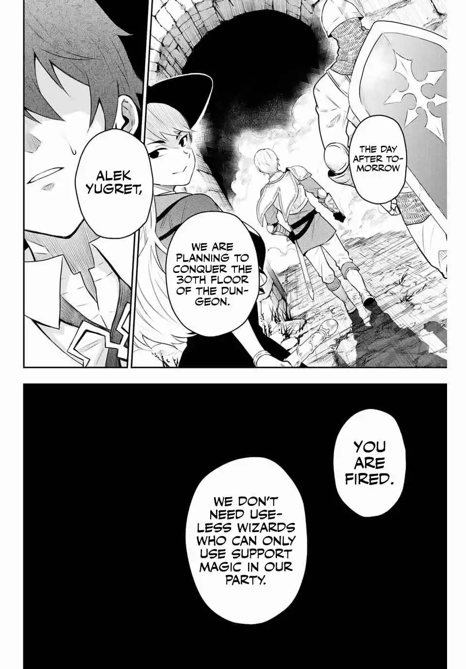 Mikata ga Yowasugite Hojo Mahou ni Tesshiteita Kyuutei Mahoushi, Tsuihou Sarete Saikyou wo Mezashimasu Chapter 1 page 12