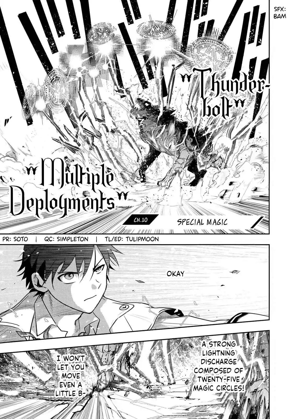 Mikata ga Yowasugite Hojo Mahou ni Tesshiteita Kyuutei Mahoushi, Tsuihou Sarete Saikyou wo Mezashimasu Chapter 10 page 2