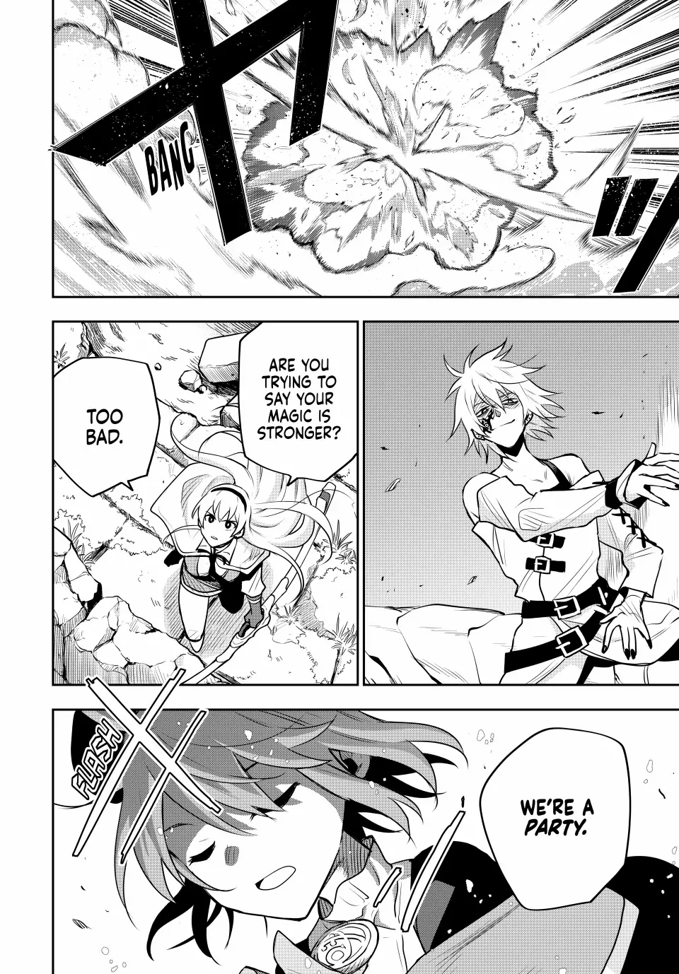 Mikata ga Yowasugite Hojo Mahou ni Tesshiteita Kyuutei Mahoushi, Tsuihou Sarete Saikyou wo Mezashimasu Chapter 100 page 7