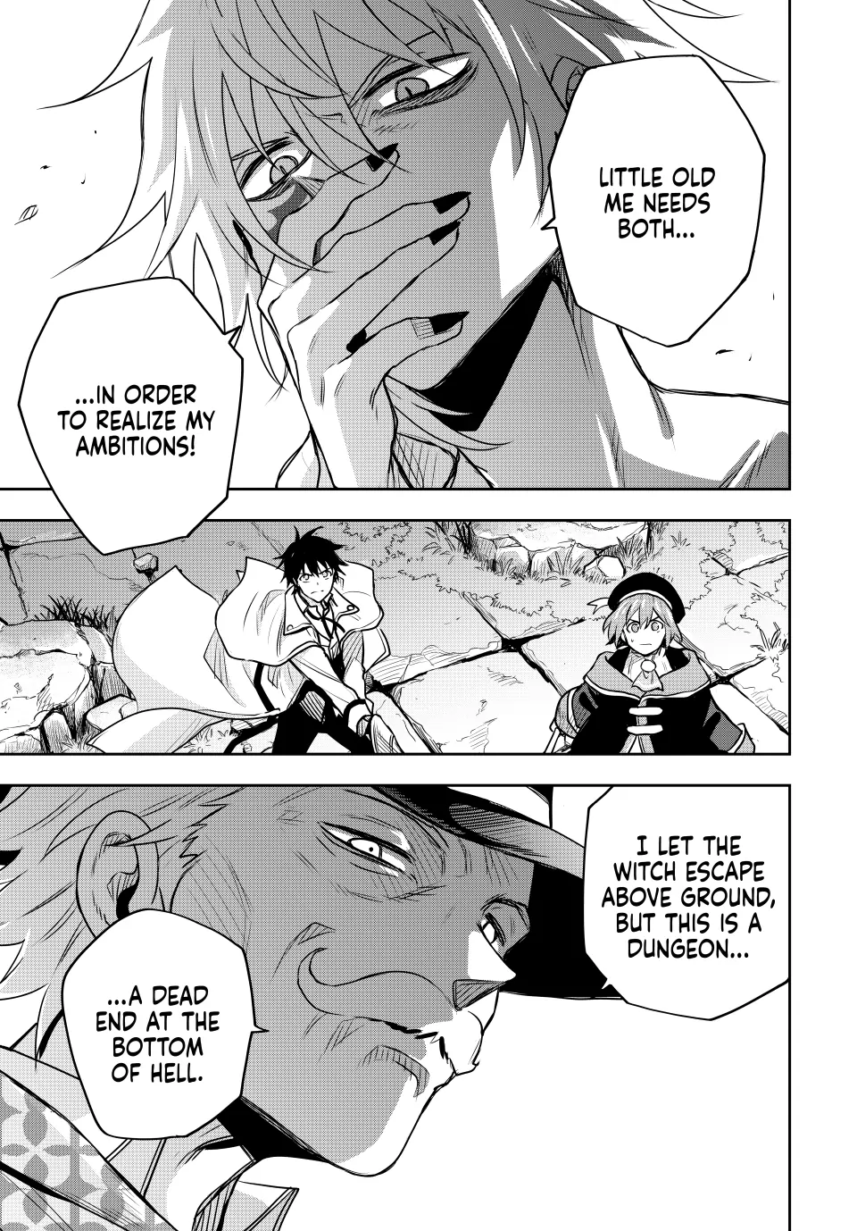 Mikata ga Yowasugite Hojo Mahou ni Tesshiteita Kyuutei Mahoushi, Tsuihou Sarete Saikyou wo Mezashimasu Chapter 100 page 18