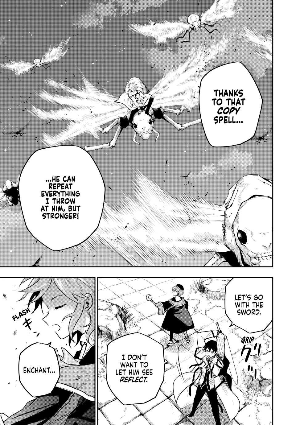 Mikata ga Yowasugite Hojo Mahou ni Tesshiteita Kyuutei Mahoushi, Tsuihou Sarete Saikyou wo Mezashimasu Chapter 101 page 3