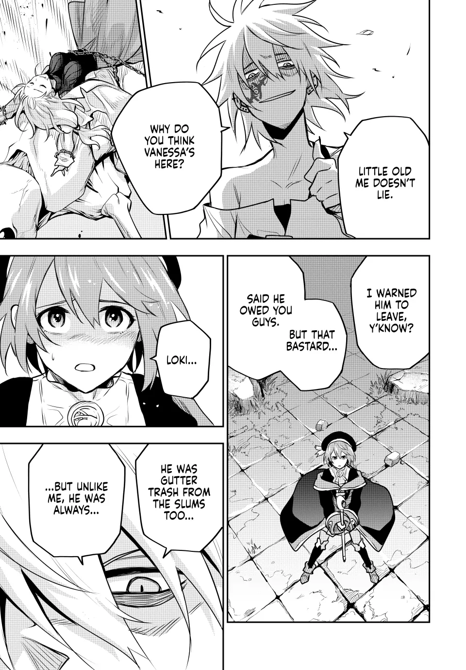 Mikata ga Yowasugite Hojo Mahou ni Tesshiteita Kyuutei Mahoushi, Tsuihou Sarete Saikyou wo Mezashimasu Chapter 102 page 4