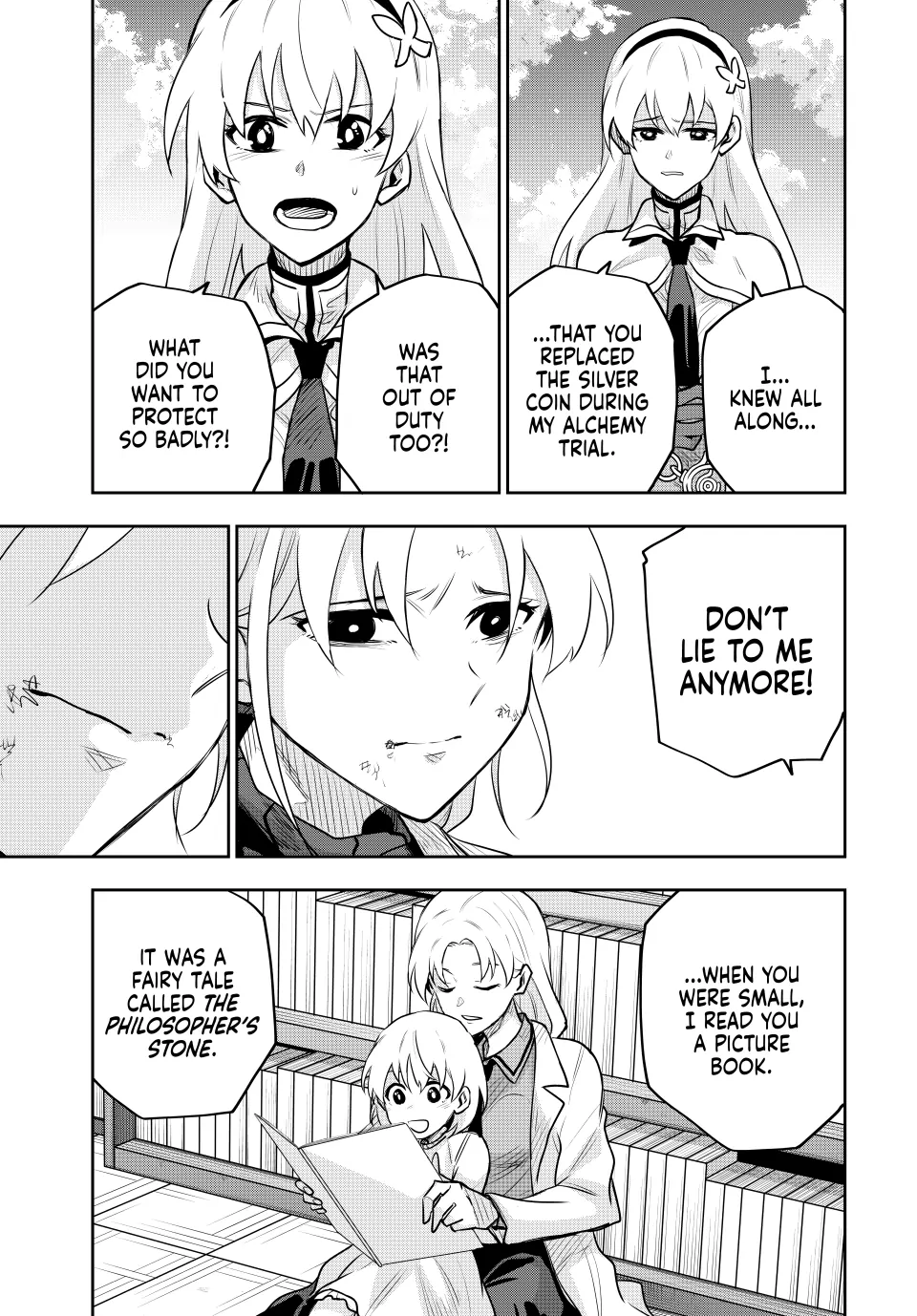 Mikata ga Yowasugite Hojo Mahou ni Tesshiteita Kyuutei Mahoushi, Tsuihou Sarete Saikyou wo Mezashimasu Chapter 105 page 3