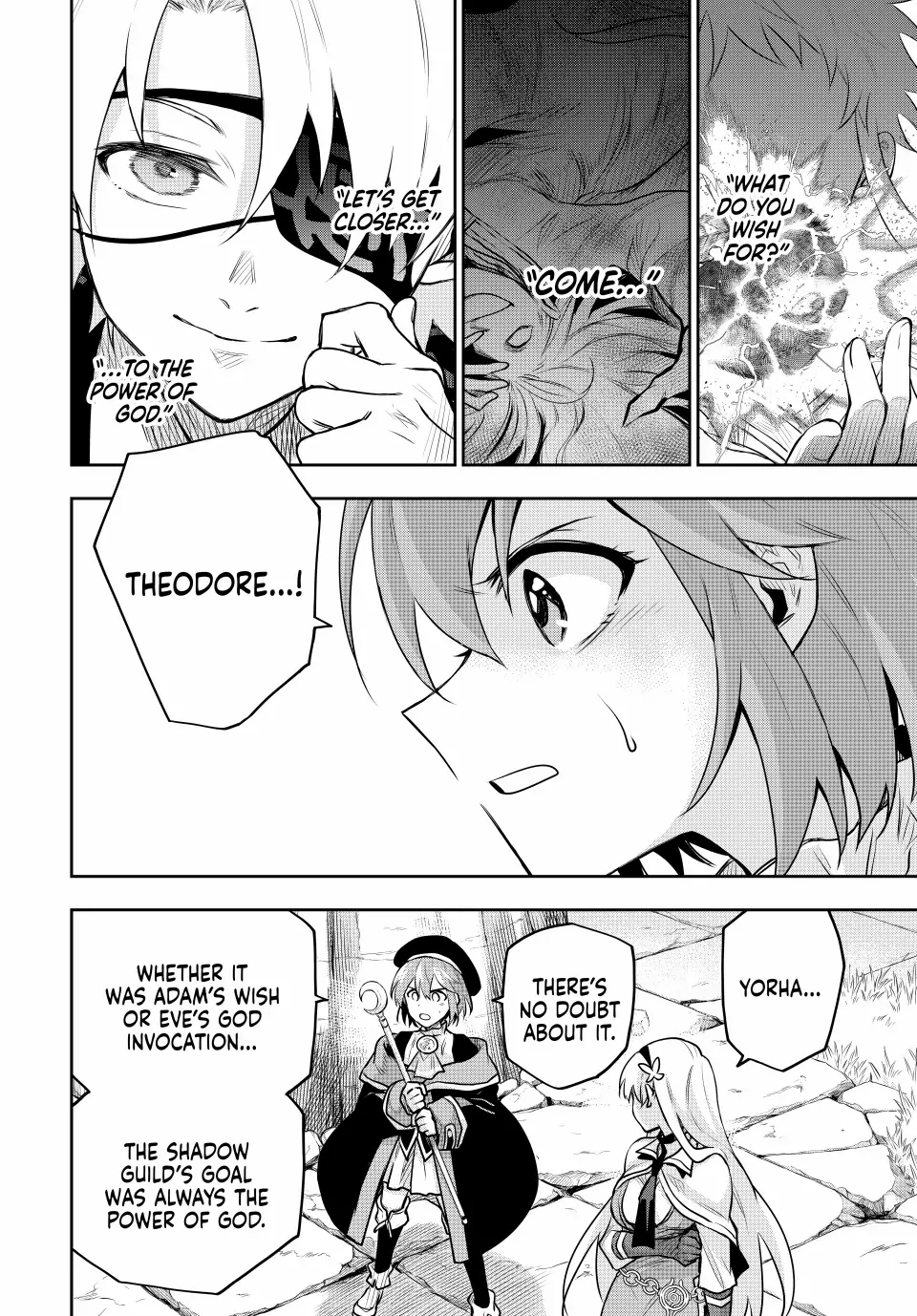 Mikata ga Yowasugite Hojo Mahou ni Tesshiteita Kyuutei Mahoushi, Tsuihou Sarete Saikyou wo Mezashimasu Chapter 105 page 6