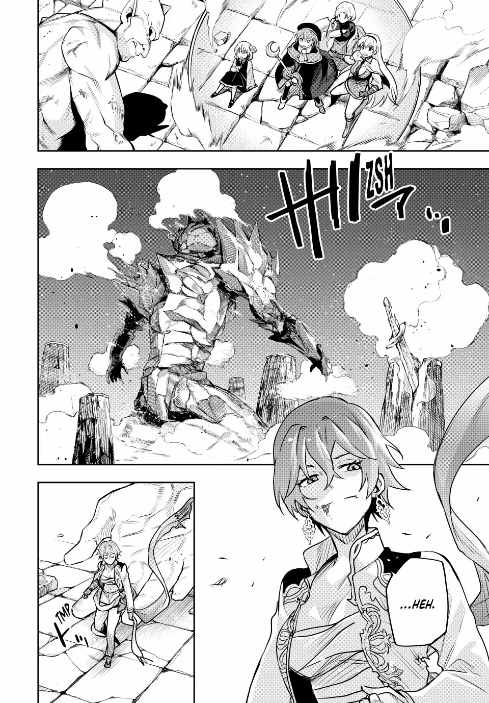 Mikata ga Yowasugite Hojo Mahou ni Tesshiteita Kyuutei Mahoushi, Tsuihou Sarete Saikyou wo Mezashimasu Chapter 105 page 12