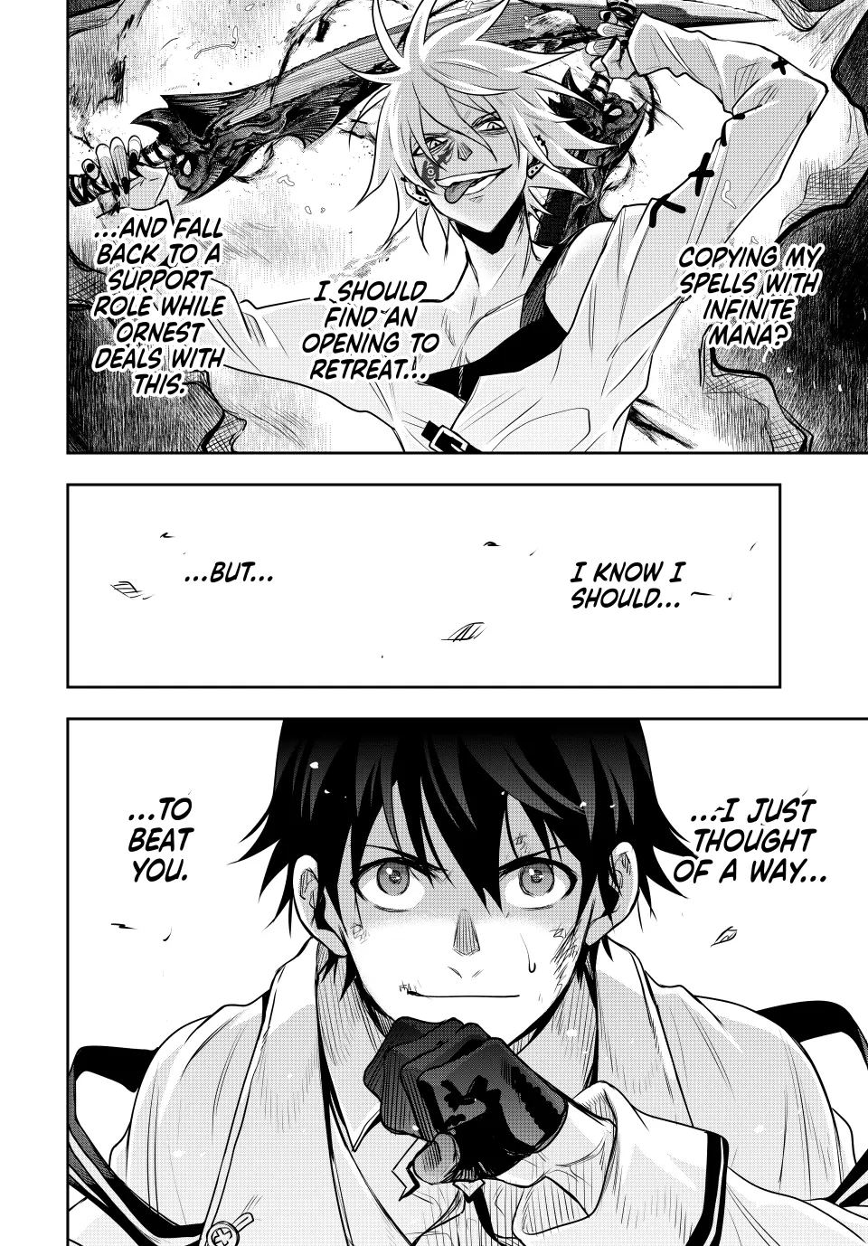 Mikata ga Yowasugite Hojo Mahou ni Tesshiteita Kyuutei Mahoushi, Tsuihou Sarete Saikyou wo Mezashimasu Chapter 105 page 18