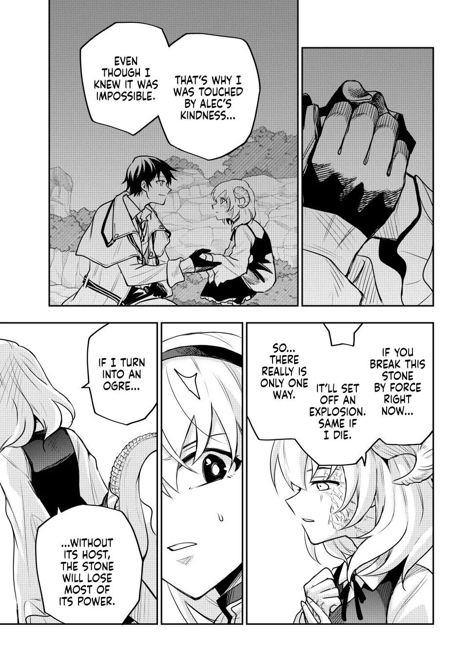 Mikata ga Yowasugite Hojo Mahou ni Tesshiteita Kyuutei Mahoushi, Tsuihou Sarete Saikyou wo Mezashimasu Chapter 106 page 17