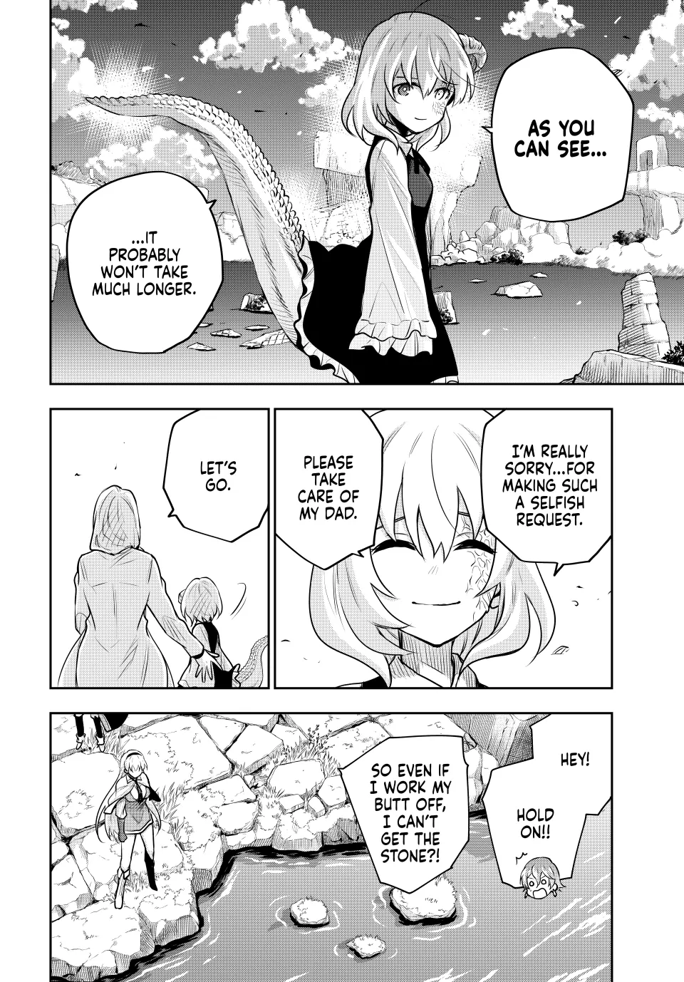 Mikata ga Yowasugite Hojo Mahou ni Tesshiteita Kyuutei Mahoushi, Tsuihou Sarete Saikyou wo Mezashimasu Chapter 106 page 18
