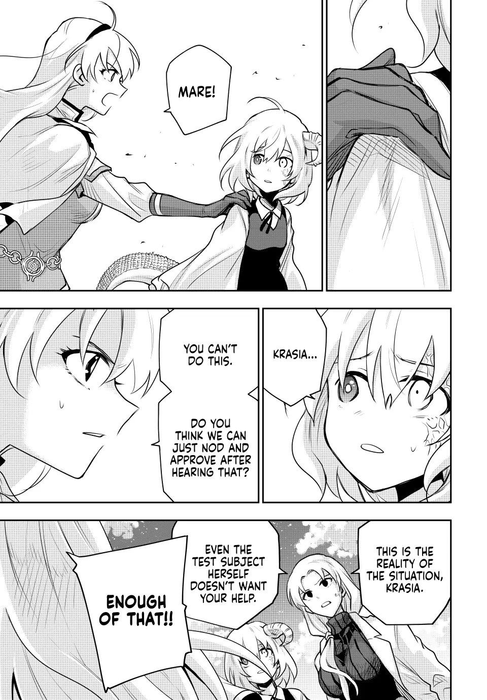 Mikata ga Yowasugite Hojo Mahou ni Tesshiteita Kyuutei Mahoushi, Tsuihou Sarete Saikyou wo Mezashimasu Chapter 106 page 19