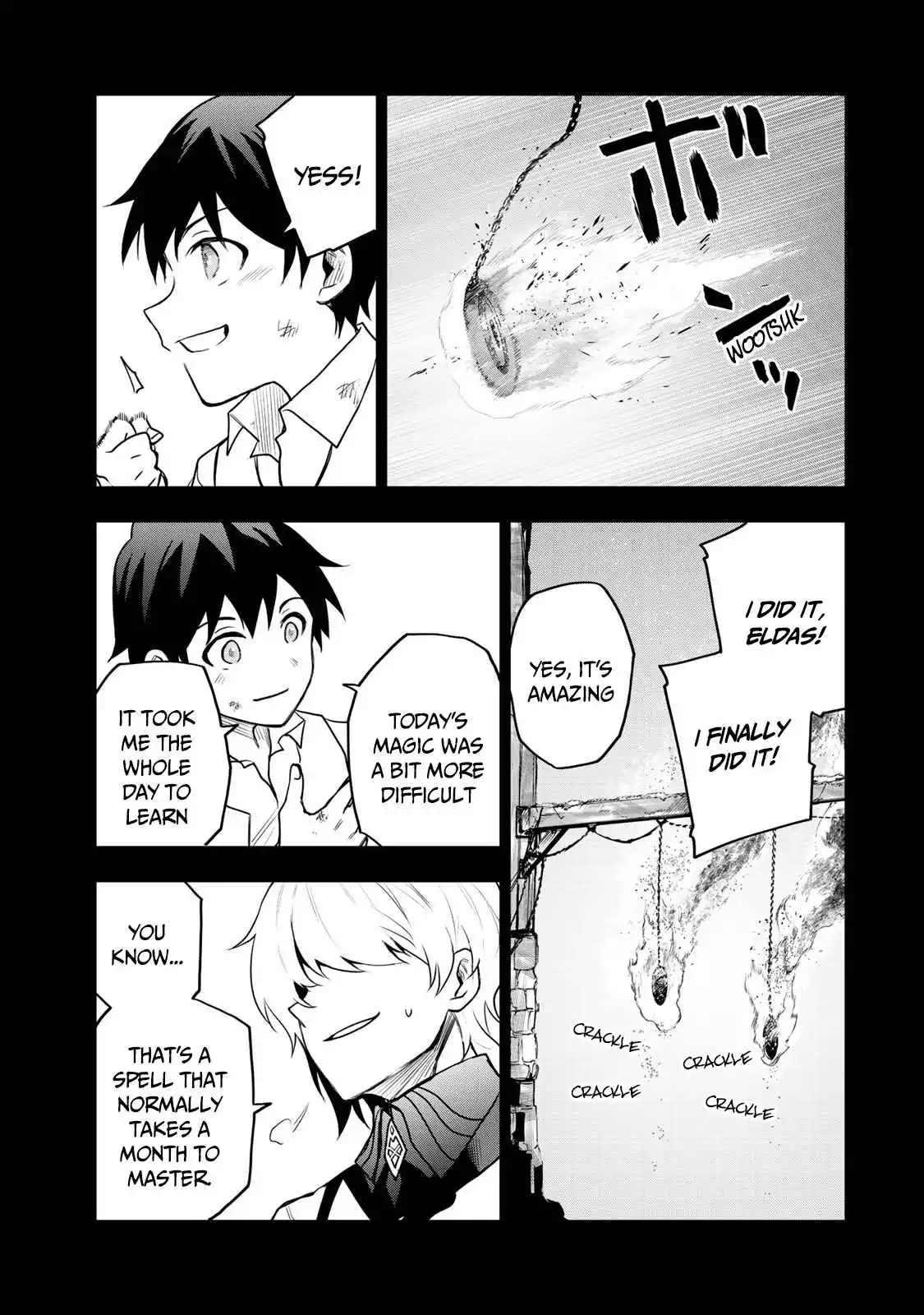 Mikata ga Yowasugite Hojo Mahou ni Tesshiteita Kyuutei Mahoushi, Tsuihou Sarete Saikyou wo Mezashimasu Chapter 11 page 4