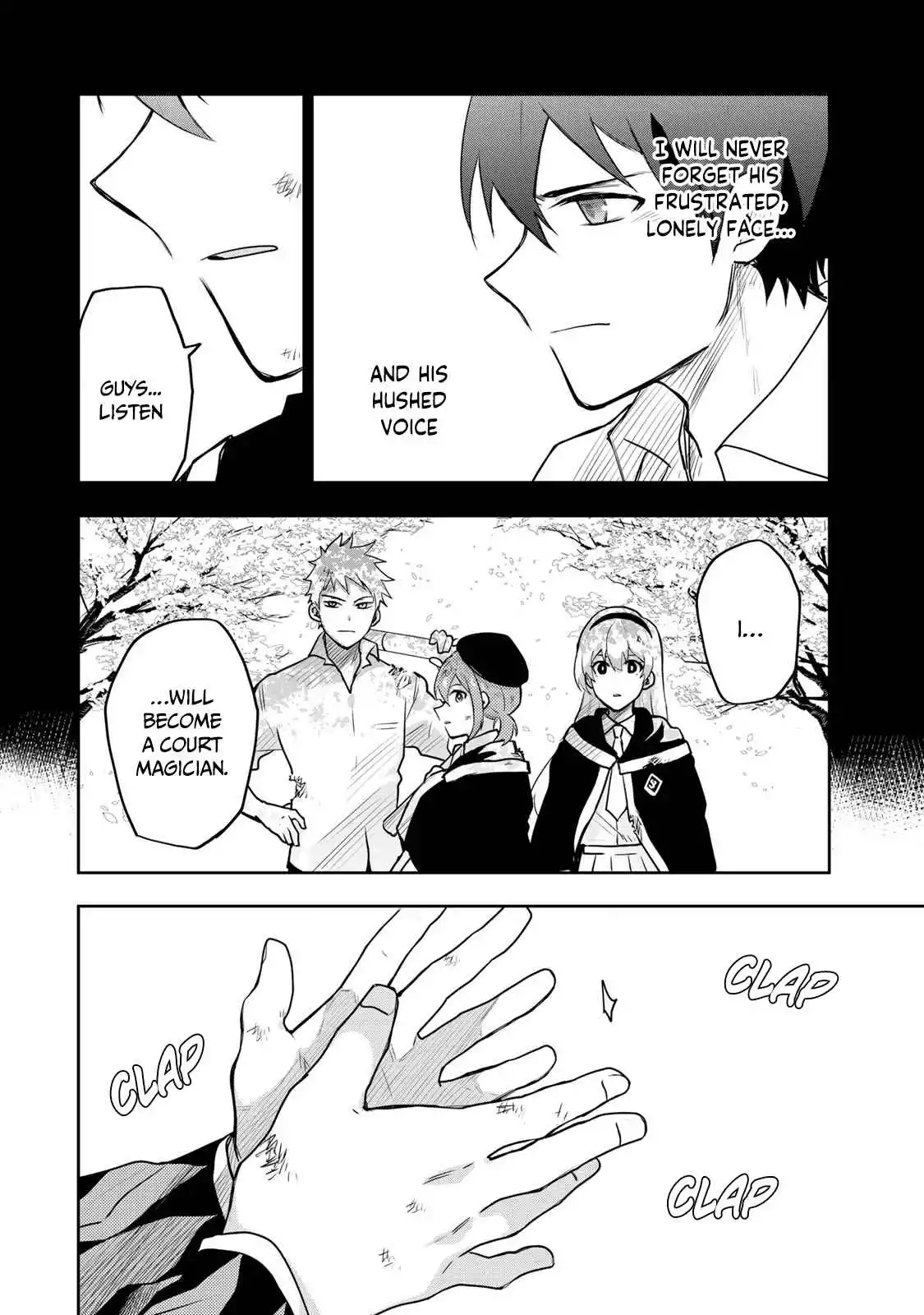 Mikata ga Yowasugite Hojo Mahou ni Tesshiteita Kyuutei Mahoushi, Tsuihou Sarete Saikyou wo Mezashimasu Chapter 11 page 9