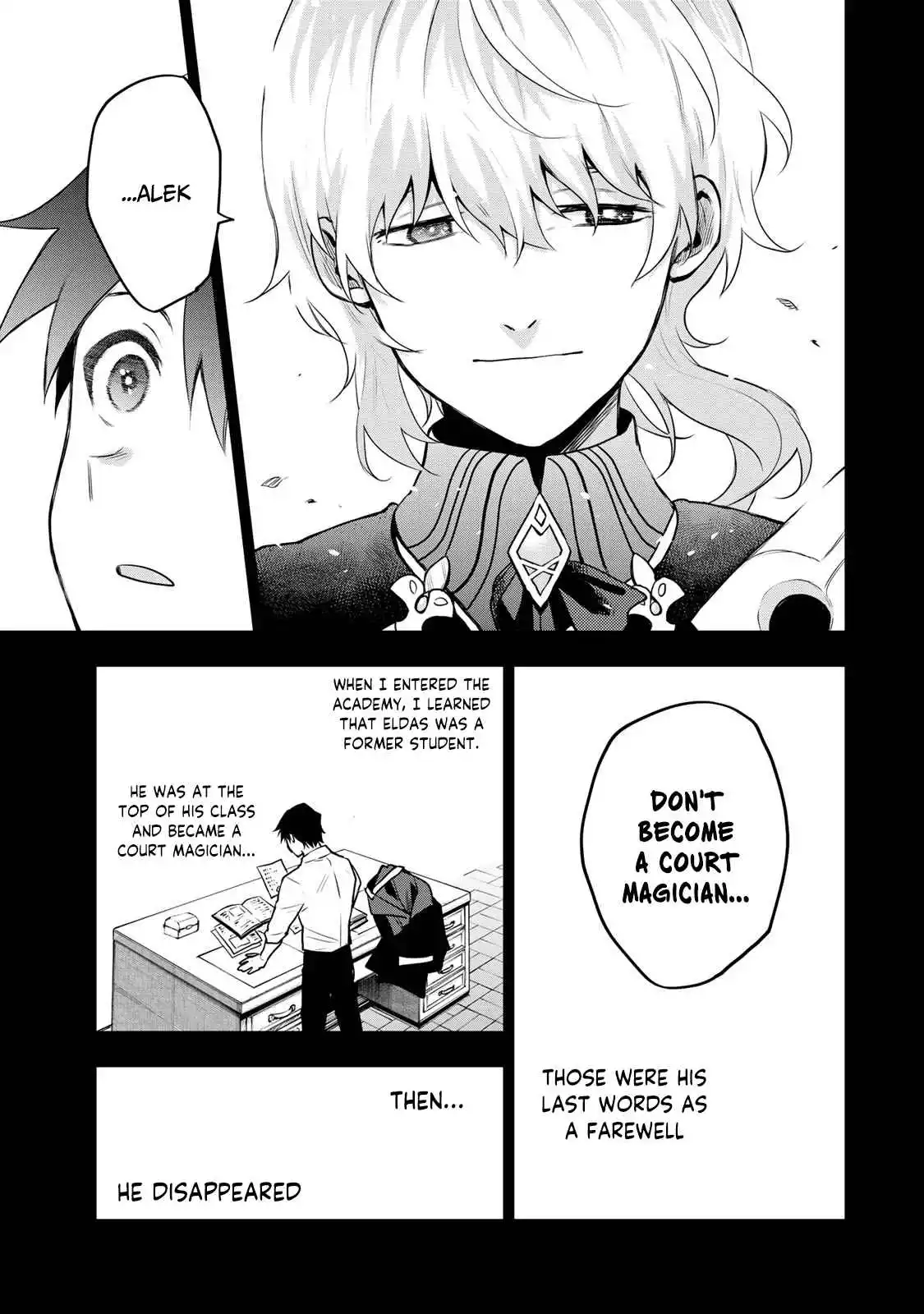 Mikata ga Yowasugite Hojo Mahou ni Tesshiteita Kyuutei Mahoushi, Tsuihou Sarete Saikyou wo Mezashimasu Chapter 11 page 8
