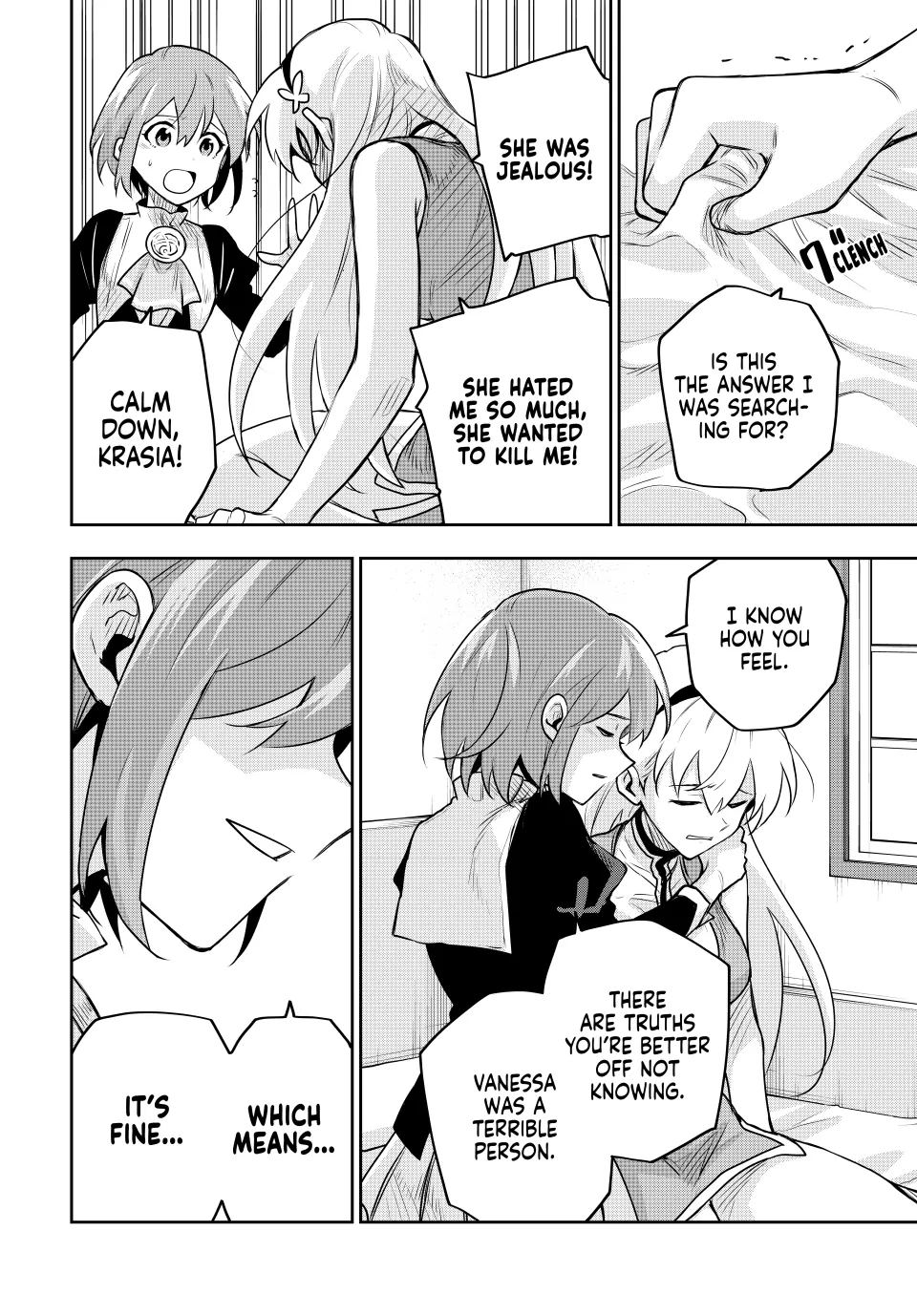 Mikata ga Yowasugite Hojo Mahou ni Tesshiteita Kyuutei Mahoushi, Tsuihou Sarete Saikyou wo Mezashimasu Chapter 110 page 4