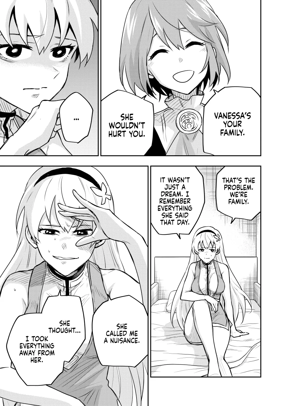 Mikata ga Yowasugite Hojo Mahou ni Tesshiteita Kyuutei Mahoushi, Tsuihou Sarete Saikyou wo Mezashimasu Chapter 110 page 3