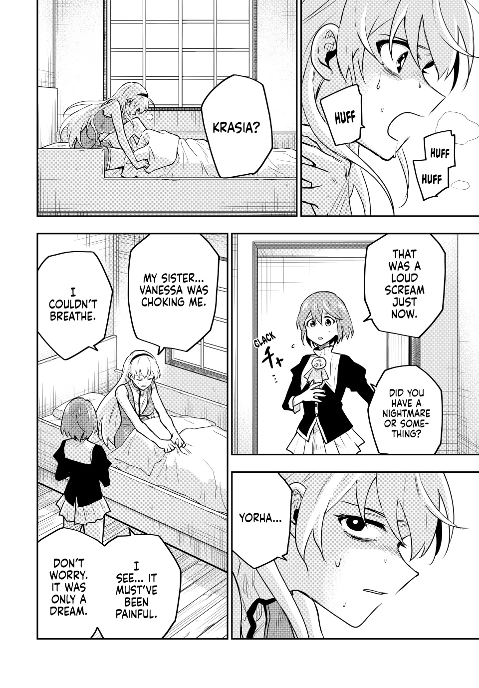 Mikata ga Yowasugite Hojo Mahou ni Tesshiteita Kyuutei Mahoushi, Tsuihou Sarete Saikyou wo Mezashimasu Chapter 110 page 2