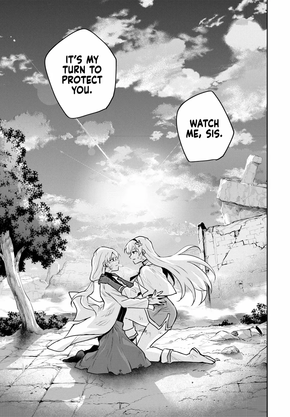 Mikata ga Yowasugite Hojo Mahou ni Tesshiteita Kyuutei Mahoushi, Tsuihou Sarete Saikyou wo Mezashimasu Chapter 110 page 19