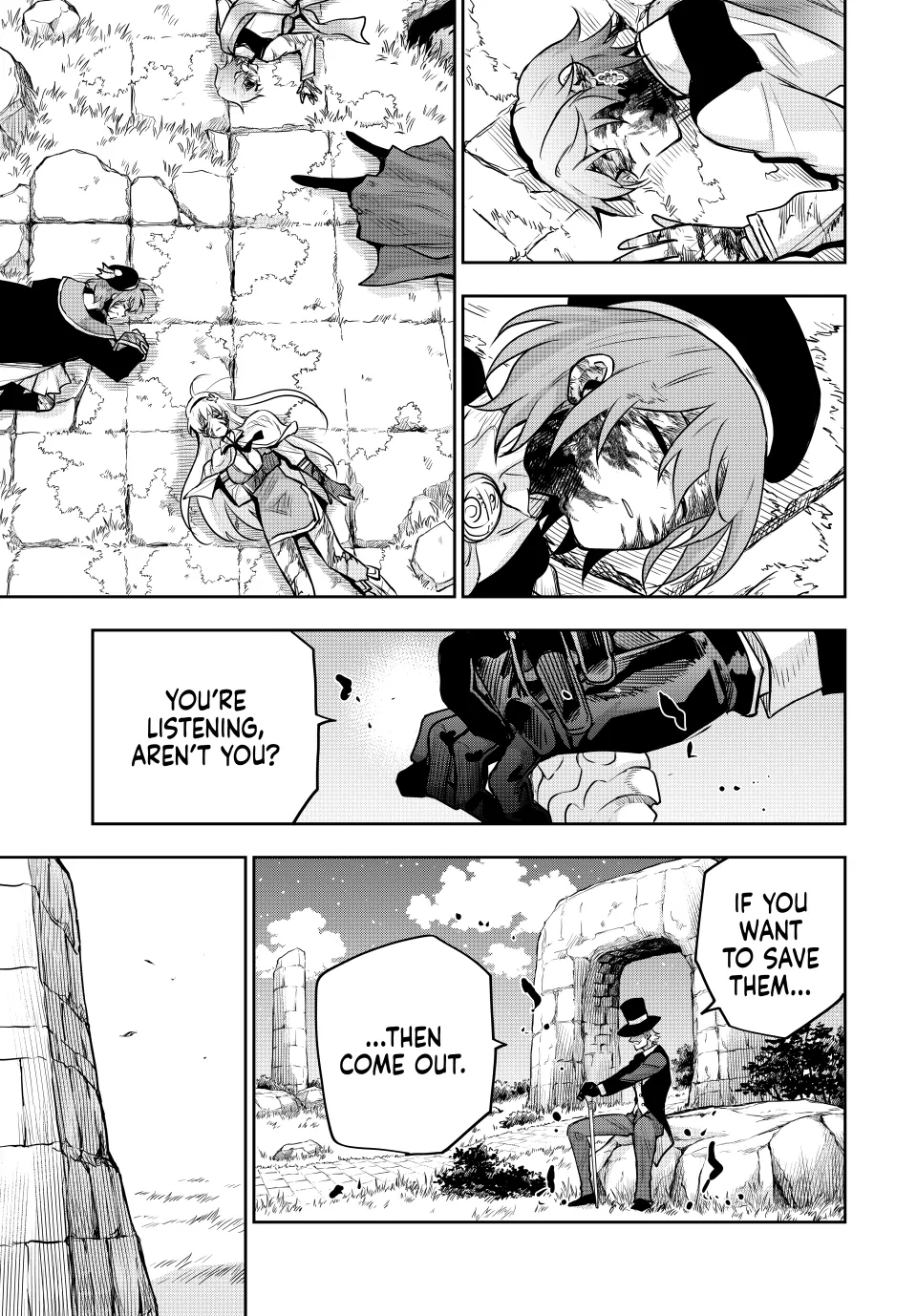 Mikata ga Yowasugite Hojo Mahou ni Tesshiteita Kyuutei Mahoushi, Tsuihou Sarete Saikyou wo Mezashimasu Chapter 111 page 6