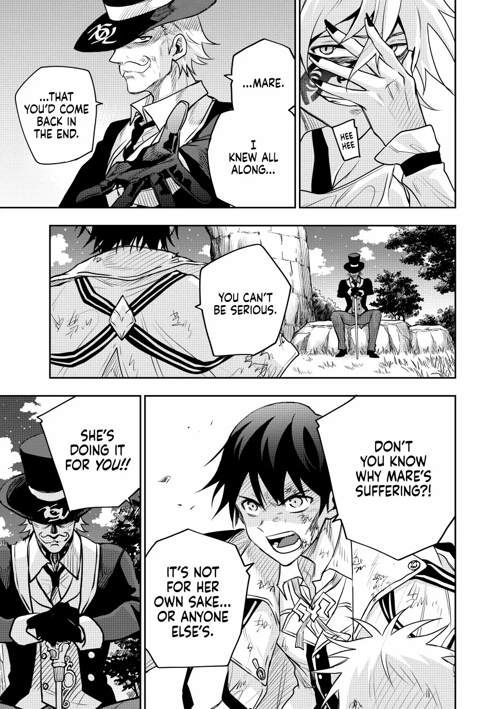 Mikata ga Yowasugite Hojo Mahou ni Tesshiteita Kyuutei Mahoushi, Tsuihou Sarete Saikyou wo Mezashimasu Chapter 111 page 8