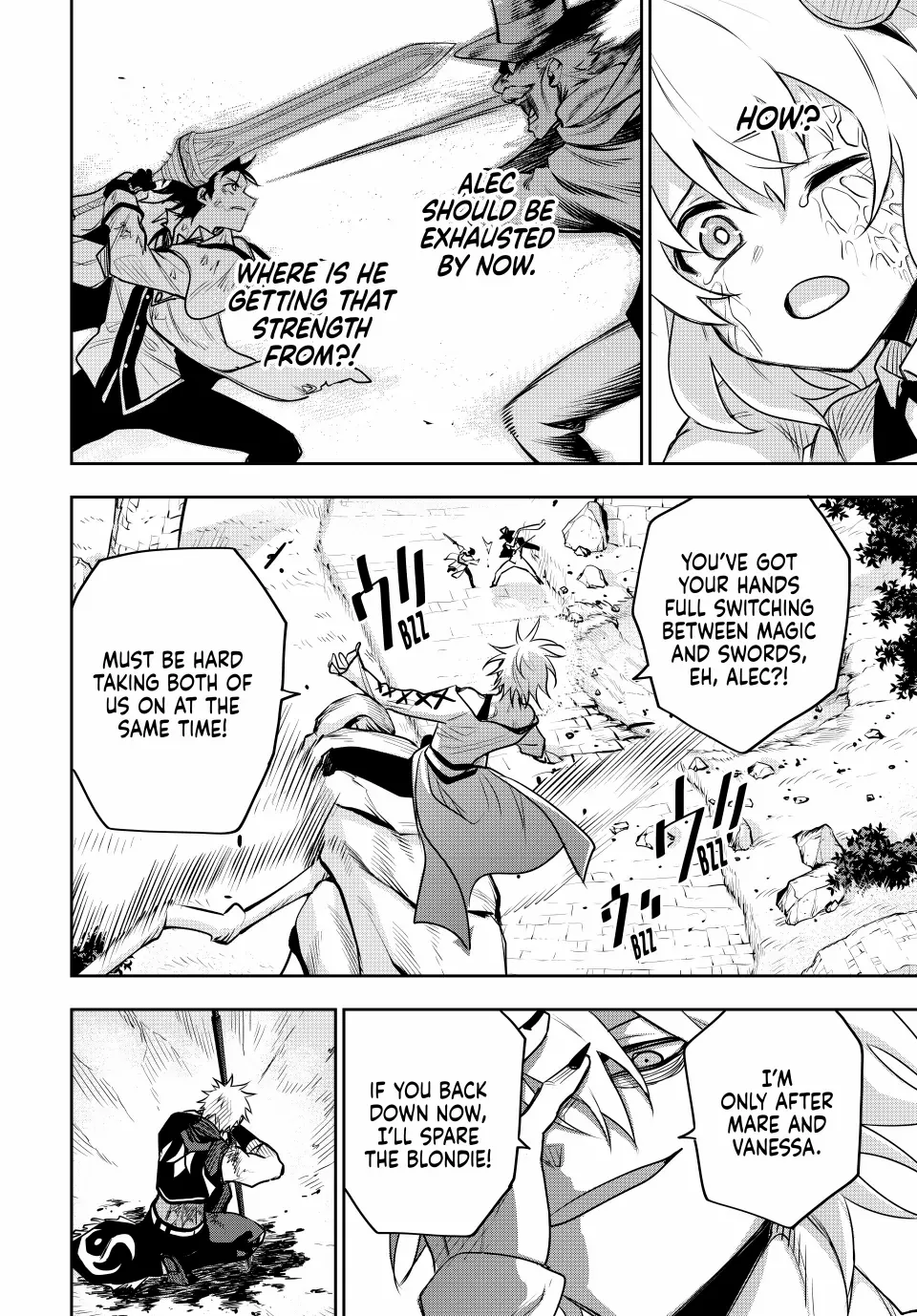 Mikata ga Yowasugite Hojo Mahou ni Tesshiteita Kyuutei Mahoushi, Tsuihou Sarete Saikyou wo Mezashimasu Chapter 111 page 15