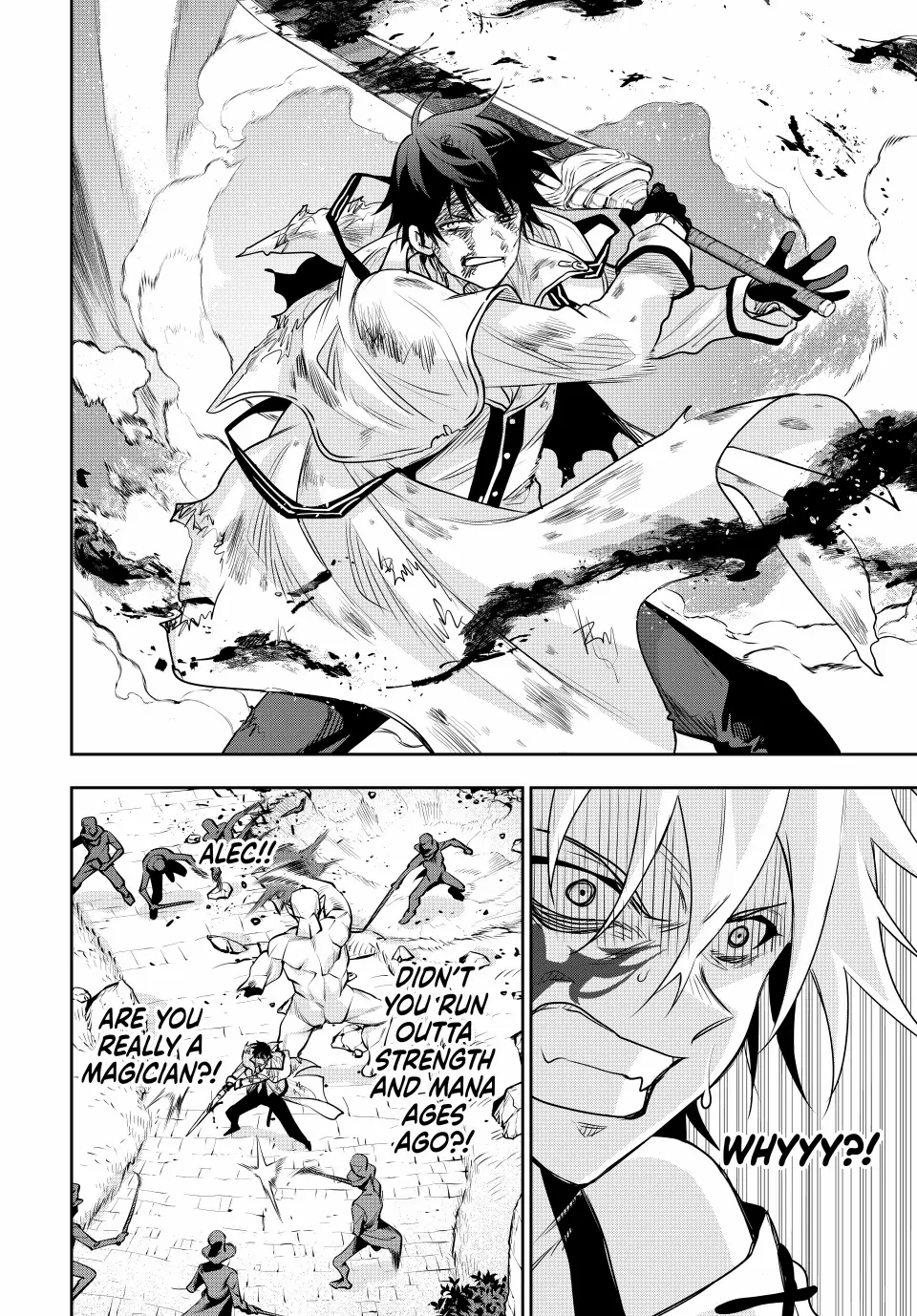 Mikata ga Yowasugite Hojo Mahou ni Tesshiteita Kyuutei Mahoushi, Tsuihou Sarete Saikyou wo Mezashimasu Chapter 112 page 7