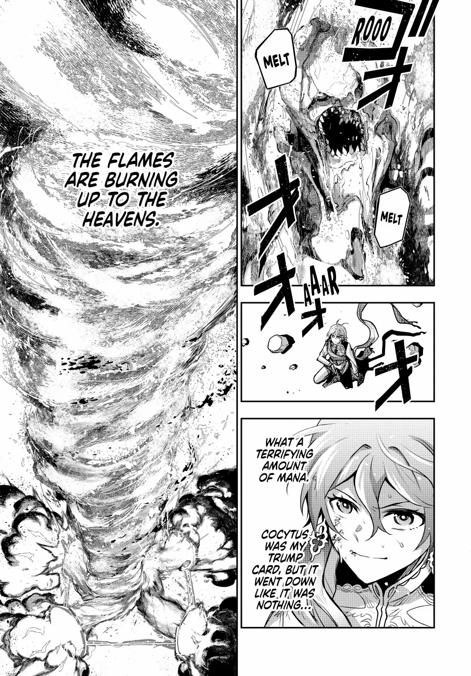 Mikata ga Yowasugite Hojo Mahou ni Tesshiteita Kyuutei Mahoushi, Tsuihou Sarete Saikyou wo Mezashimasu Chapter 114 page 5