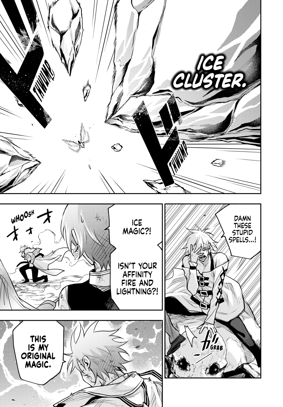 Mikata ga Yowasugite Hojo Mahou ni Tesshiteita Kyuutei Mahoushi, Tsuihou Sarete Saikyou wo Mezashimasu Chapter 114 page 7