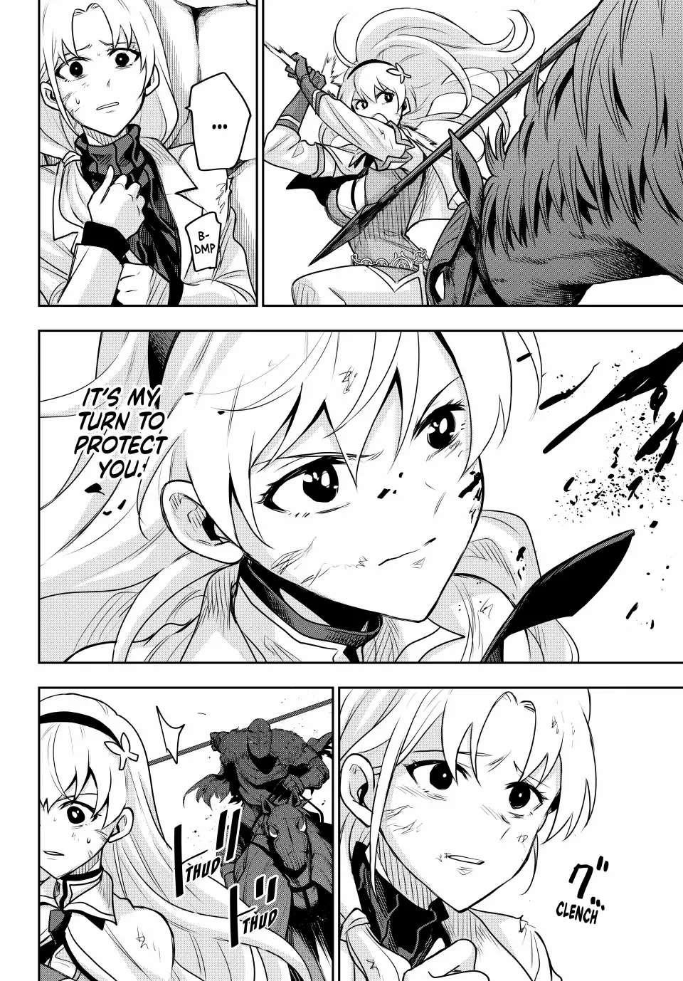 Mikata ga Yowasugite Hojo Mahou ni Tesshiteita Kyuutei Mahoushi, Tsuihou Sarete Saikyou wo Mezashimasu Chapter 115 page 9