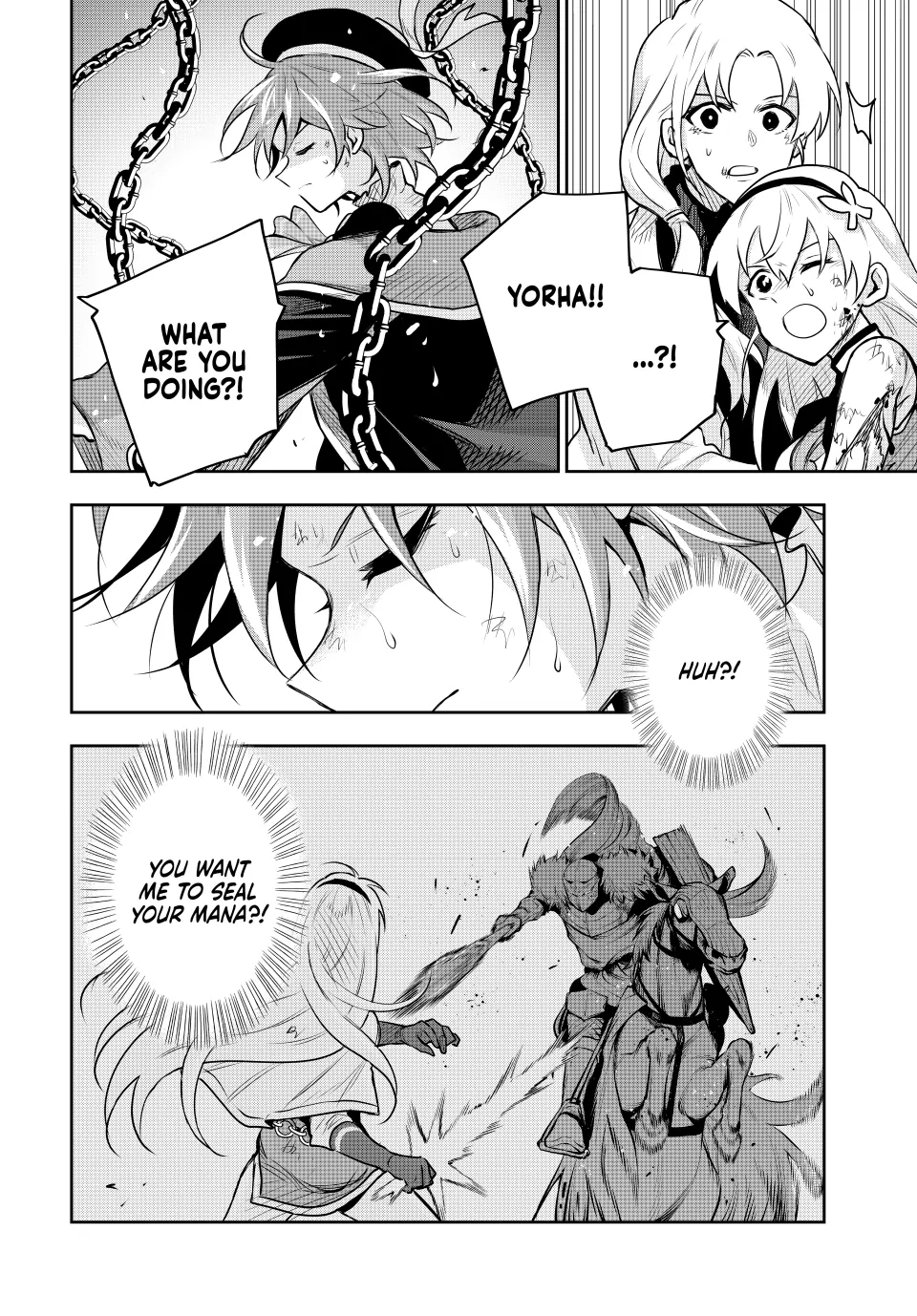 Mikata ga Yowasugite Hojo Mahou ni Tesshiteita Kyuutei Mahoushi, Tsuihou Sarete Saikyou wo Mezashimasu Chapter 117 page 7