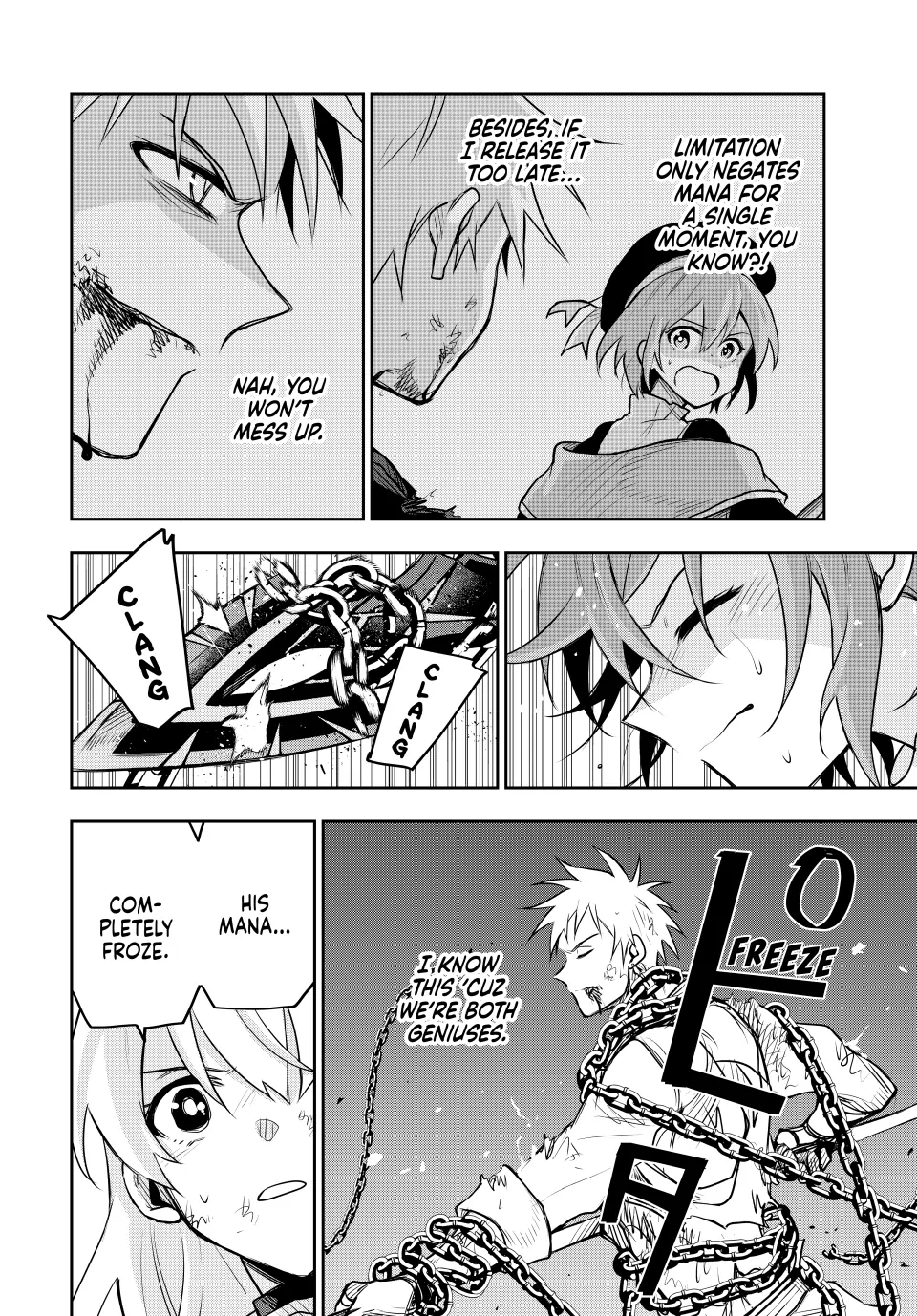Mikata ga Yowasugite Hojo Mahou ni Tesshiteita Kyuutei Mahoushi, Tsuihou Sarete Saikyou wo Mezashimasu Chapter 117 page 9