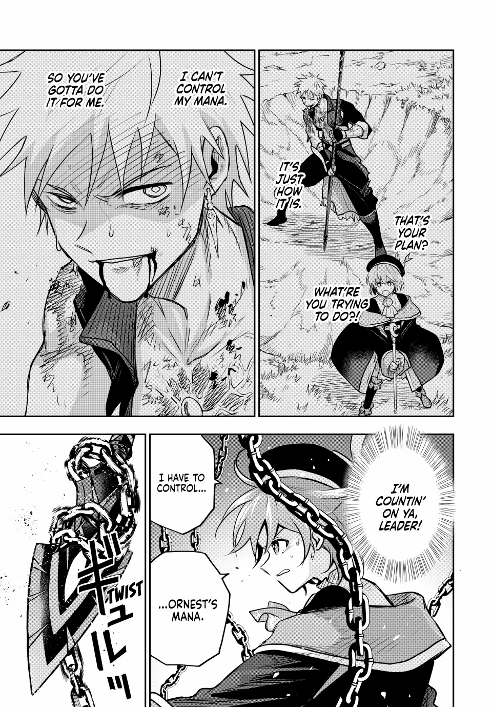Mikata ga Yowasugite Hojo Mahou ni Tesshiteita Kyuutei Mahoushi, Tsuihou Sarete Saikyou wo Mezashimasu Chapter 117 page 8