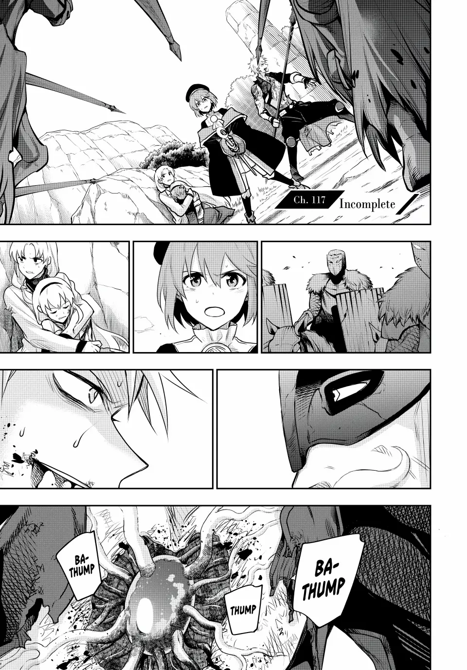 Mikata ga Yowasugite Hojo Mahou ni Tesshiteita Kyuutei Mahoushi, Tsuihou Sarete Saikyou wo Mezashimasu Chapter 117 page 2