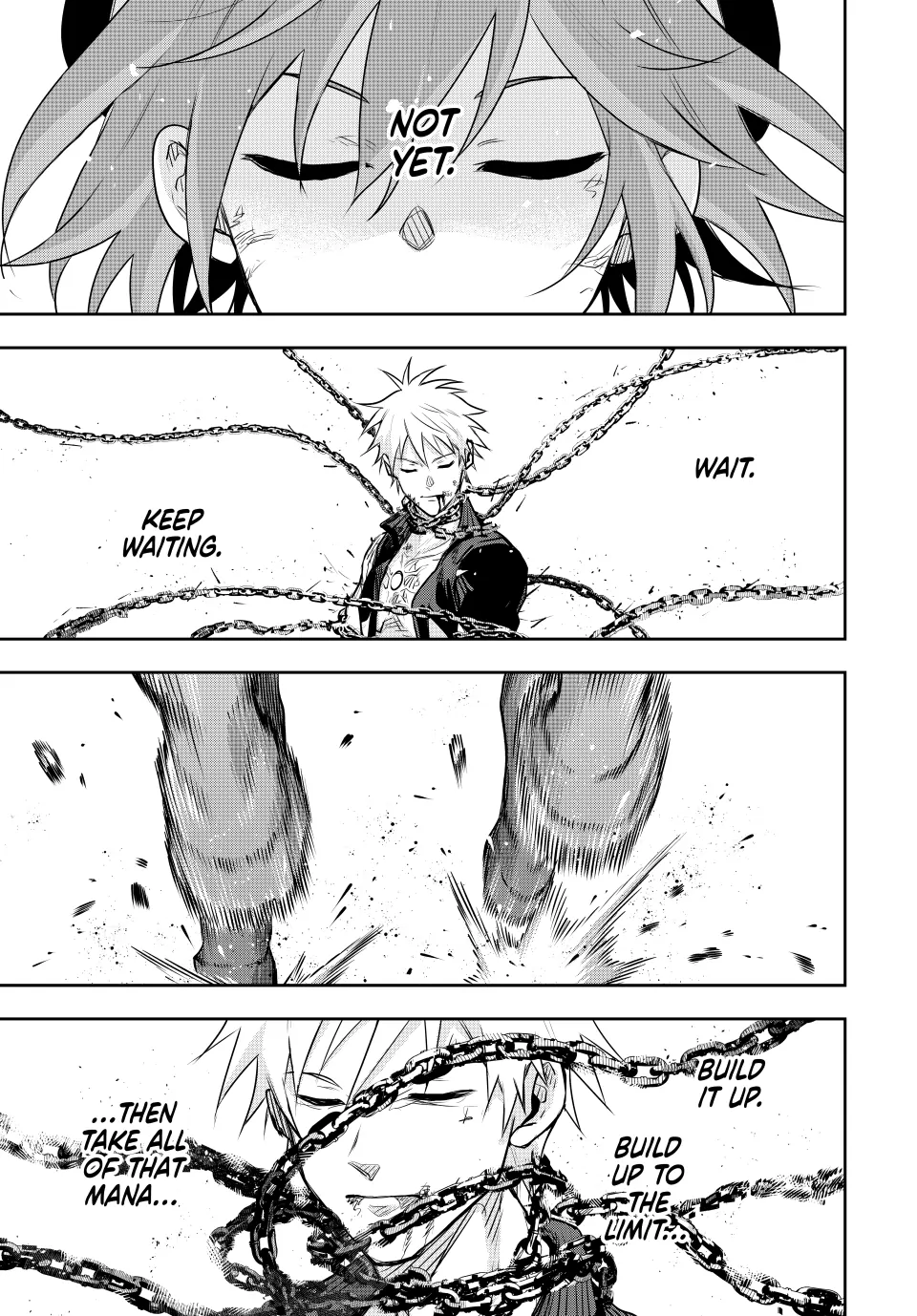 Mikata ga Yowasugite Hojo Mahou ni Tesshiteita Kyuutei Mahoushi, Tsuihou Sarete Saikyou wo Mezashimasu Chapter 117 page 10