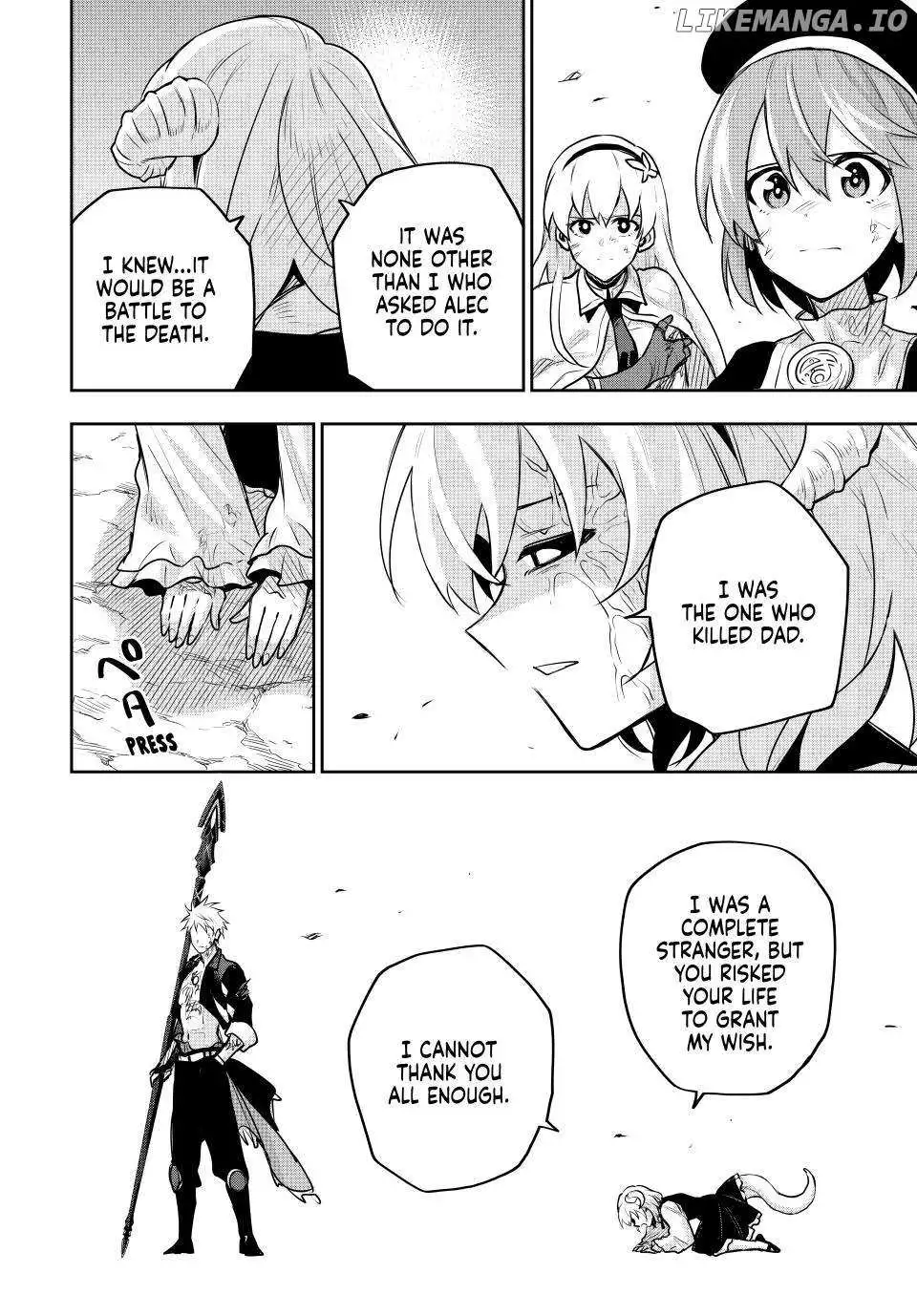 Mikata ga Yowasugite Hojo Mahou ni Tesshiteita Kyuutei Mahoushi, Tsuihou Sarete Saikyou wo Mezashimasu Chapter 118 page 6