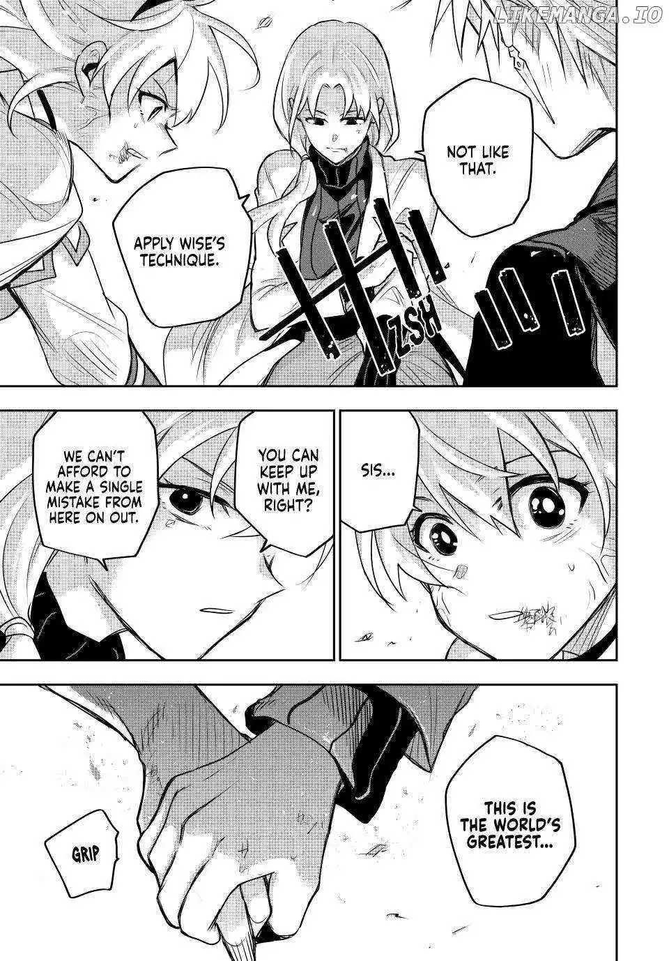 Mikata ga Yowasugite Hojo Mahou ni Tesshiteita Kyuutei Mahoushi, Tsuihou Sarete Saikyou wo Mezashimasu Chapter 118 page 17