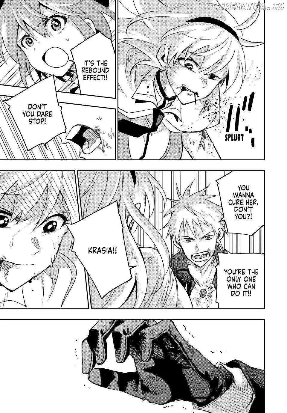 Mikata ga Yowasugite Hojo Mahou ni Tesshiteita Kyuutei Mahoushi, Tsuihou Sarete Saikyou wo Mezashimasu Chapter 118 page 13