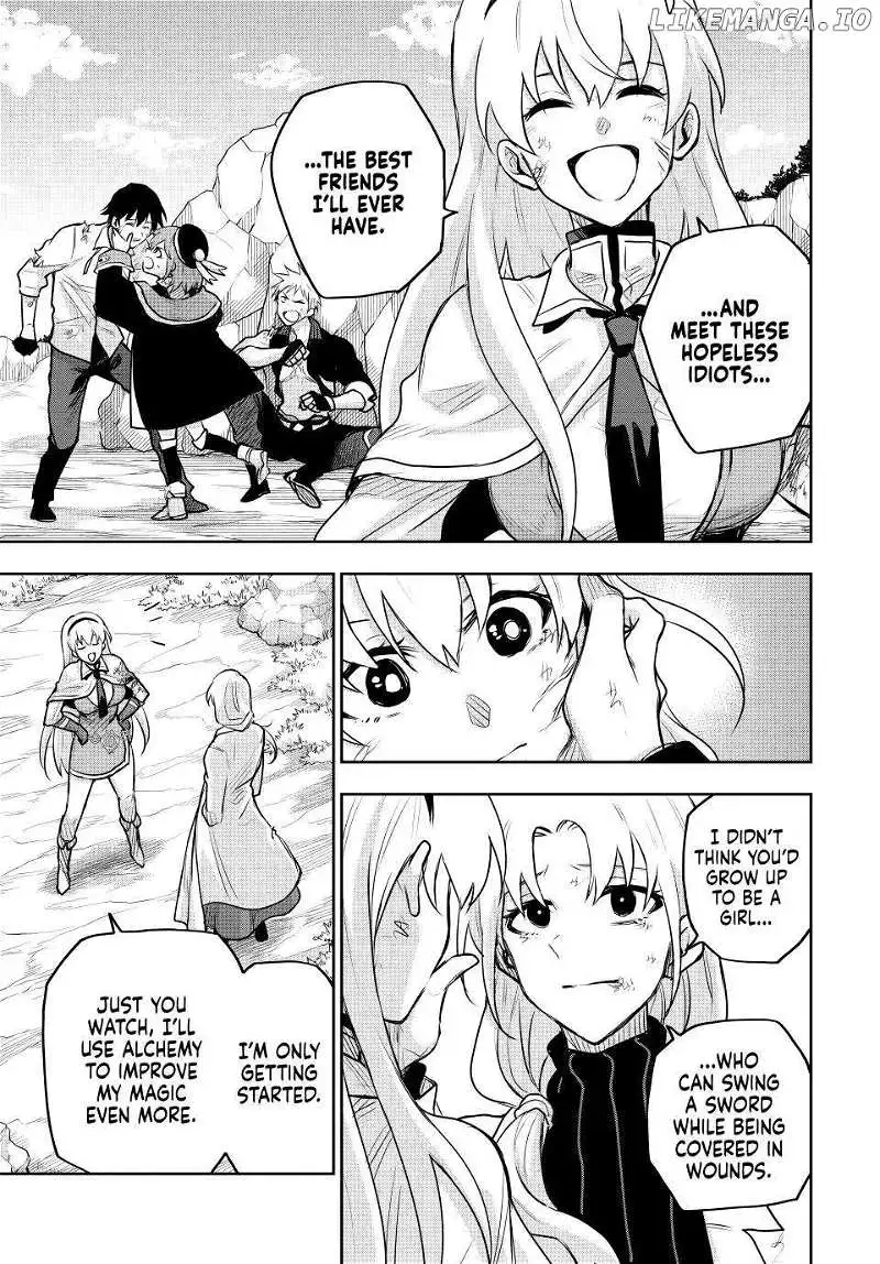 Mikata ga Yowasugite Hojo Mahou ni Tesshiteita Kyuutei Mahoushi, Tsuihou Sarete Saikyou wo Mezashimasu Chapter 119 page 6