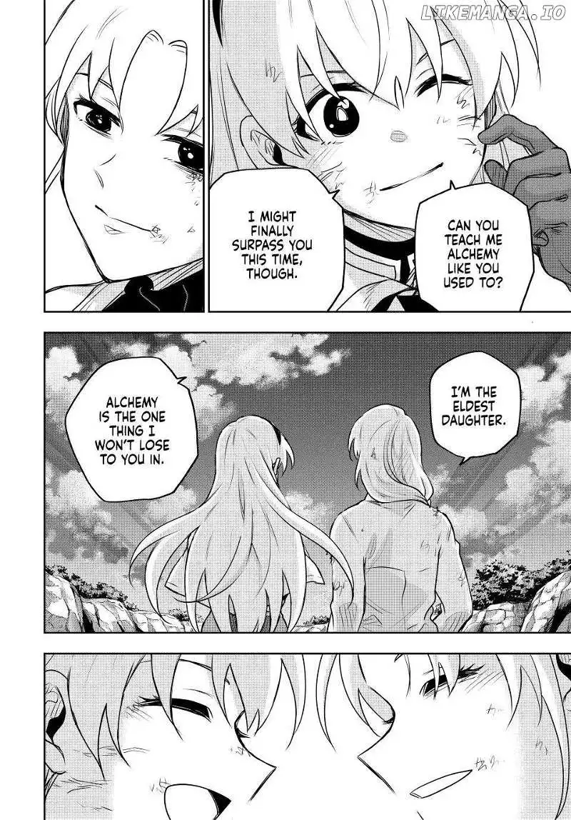 Mikata ga Yowasugite Hojo Mahou ni Tesshiteita Kyuutei Mahoushi, Tsuihou Sarete Saikyou wo Mezashimasu Chapter 119 page 7